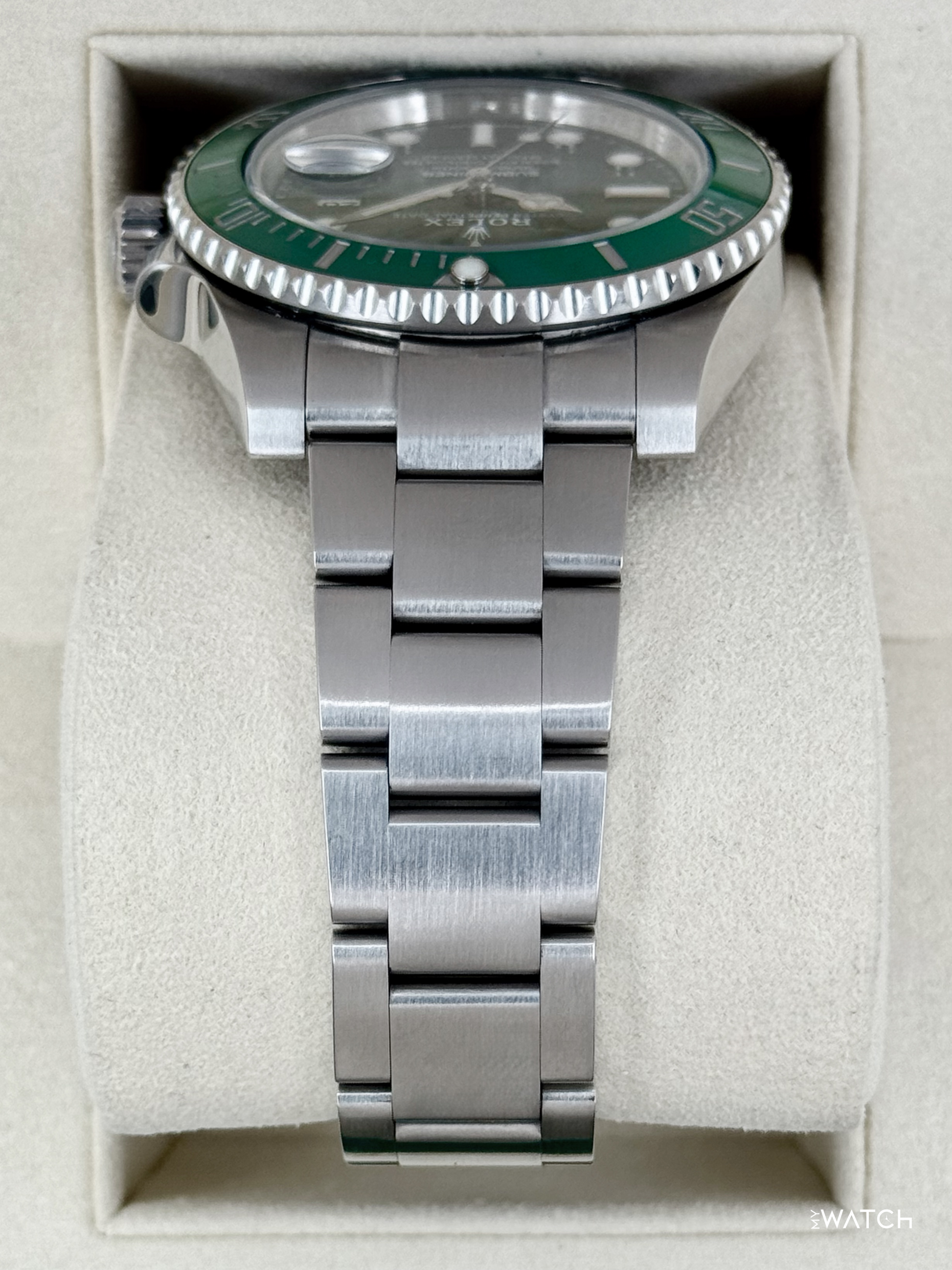 2020 Rolex Submariner “Hulk” 40mm 116610LV Green Dial (GREEN CARD) - MyWatchLLC