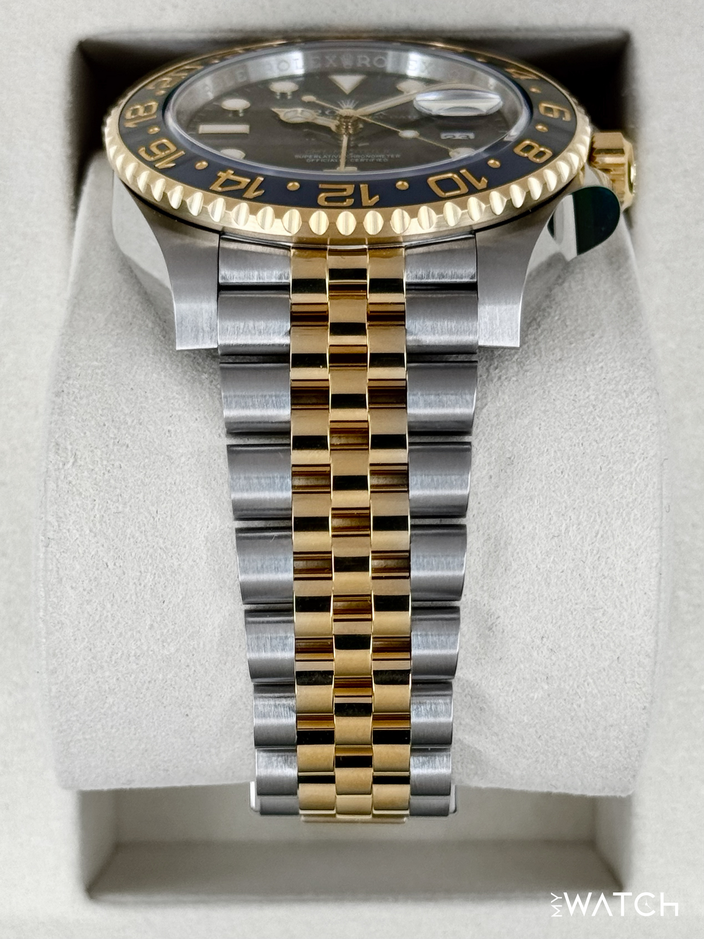 NEW 2025 Rolex GMT-Master II 40mm 126713GRNR Two-Tone Jubilee - MyWatchLLC