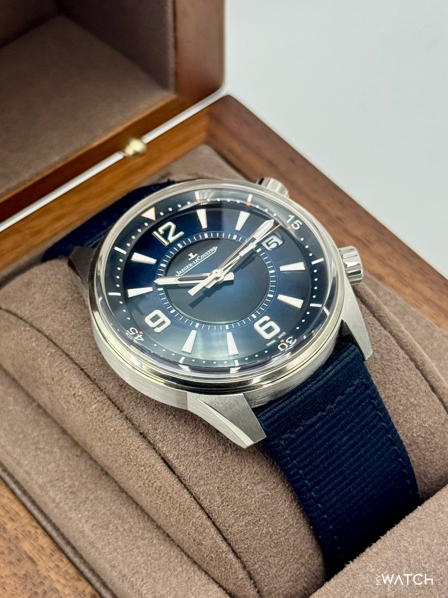 2026 Jaeger-LeCoultre Date Polaris 40mm Q9128981 Stainless Steel Blue Dial