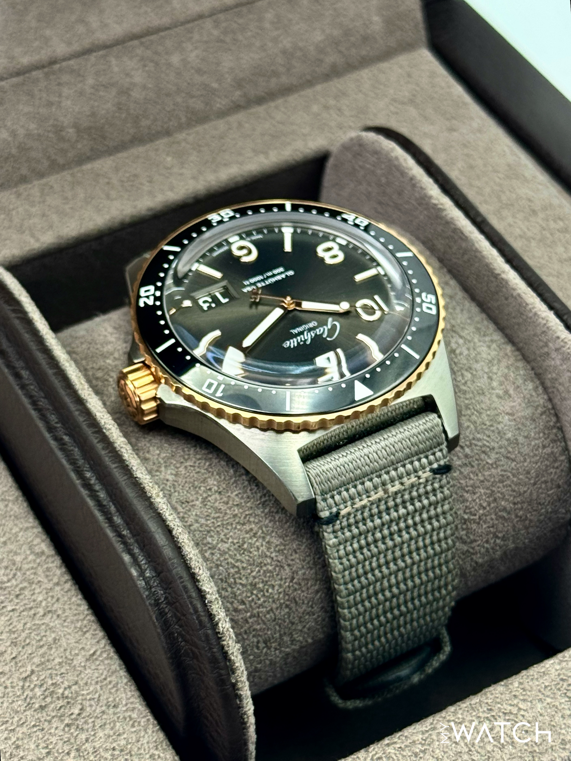 2024 Glashütte Seaq Panorama Date 43.2mm 1-36-13-04-91-34 Red Gold - MyWatchLLC