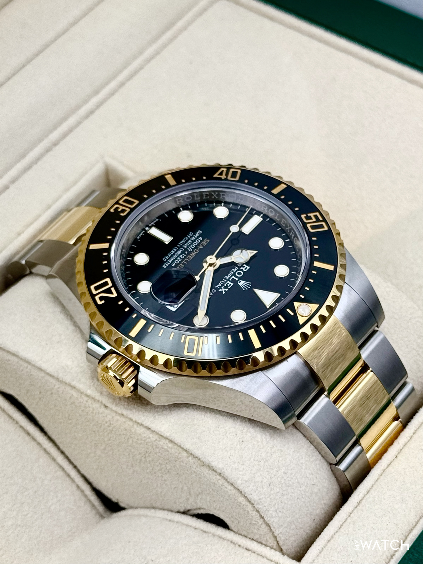NEW 2022 Rolex Sea-Dweller 43mm 126603 Two-Tone Black Dial - MyWatchLLC