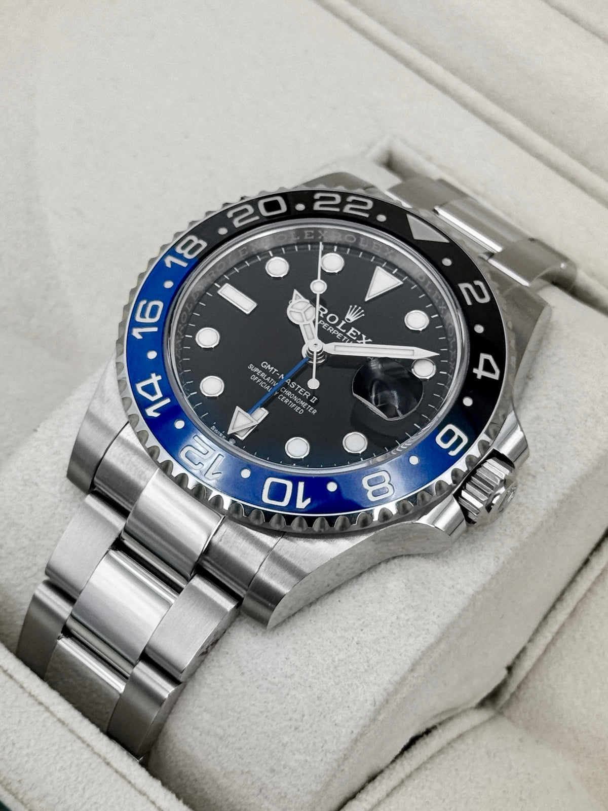 2023 Rolex GMT-Master II "Batman" 40mm 126710BLNR Oyster