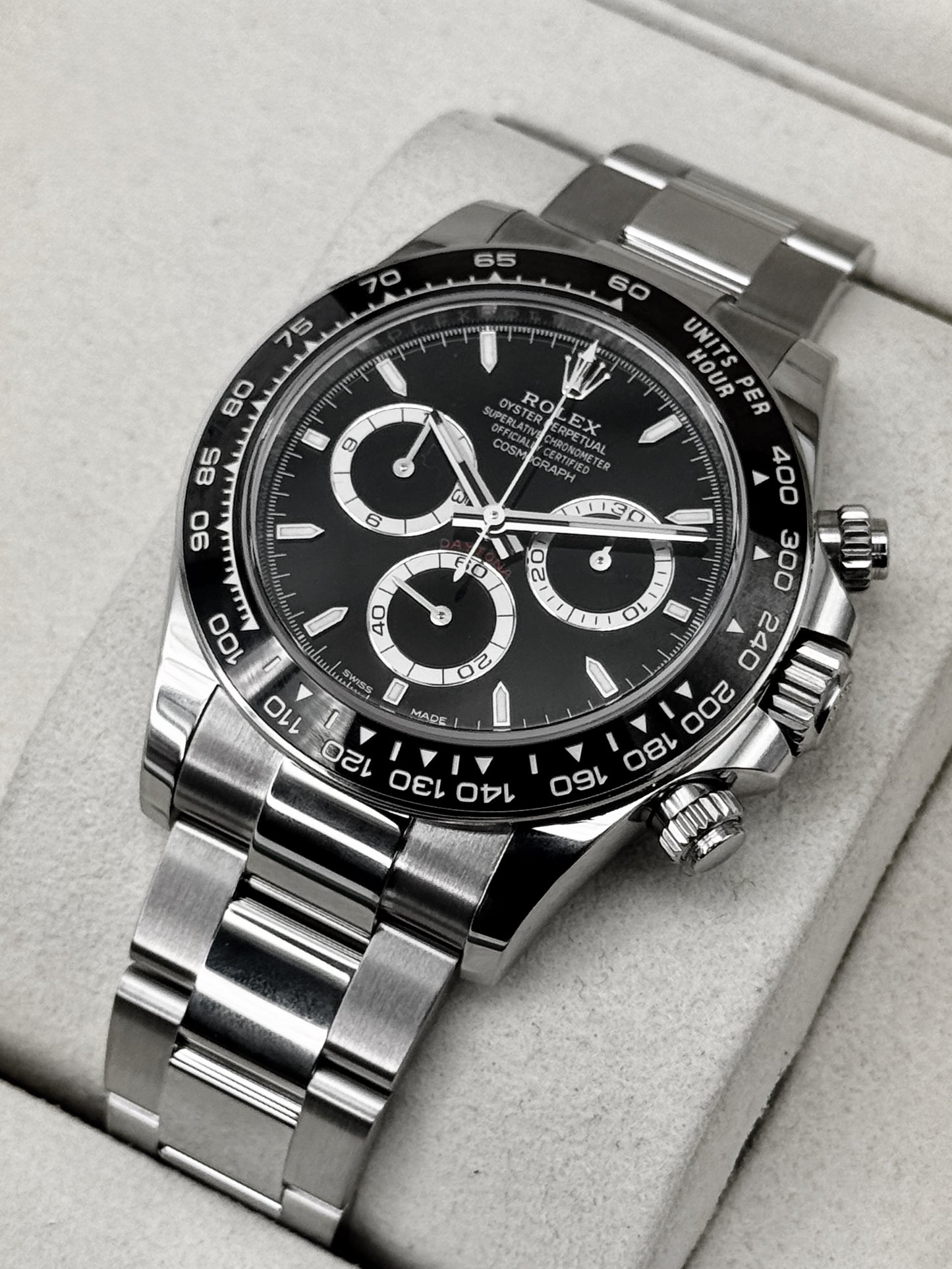 2026 Rolex Daytona 40mm 126500LN Stainless Steel Black Dial