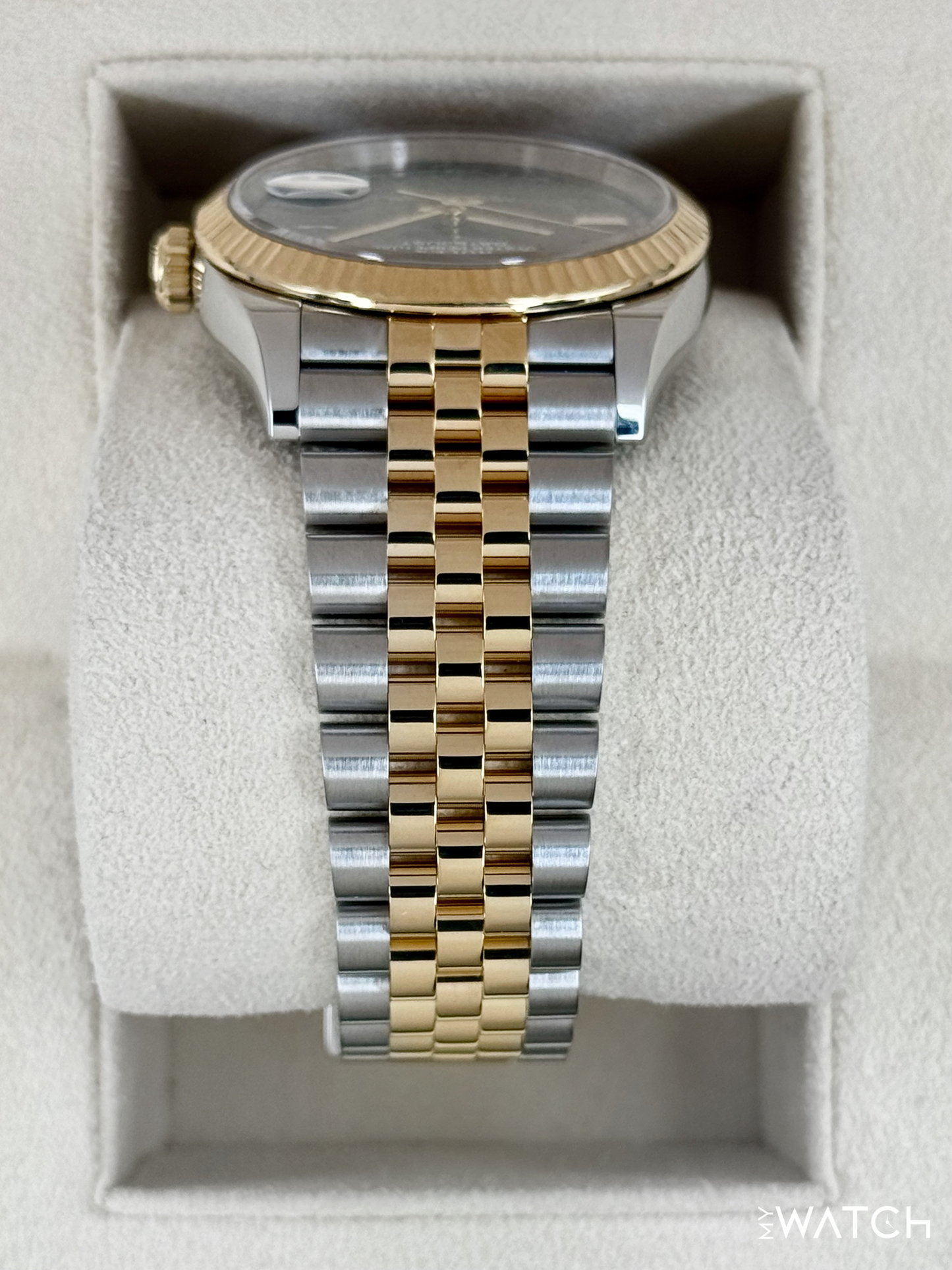 2023 Rolex Datejust 36mm 126233 Two-Tone Jubilee Wimbledon Dial