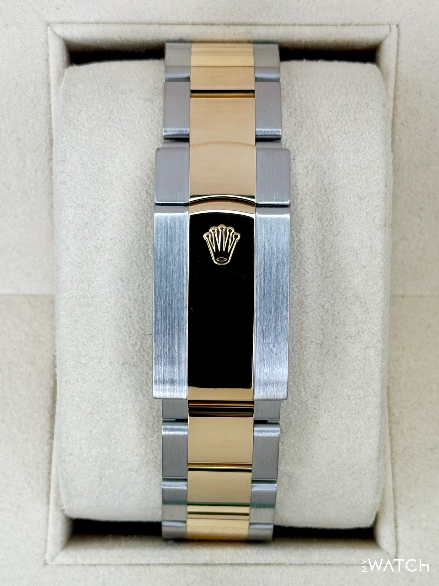 2021 Rolex Sky-Dweller 42mm 326933 Two-Tone Oyster Black Dial - MyWatchLLC