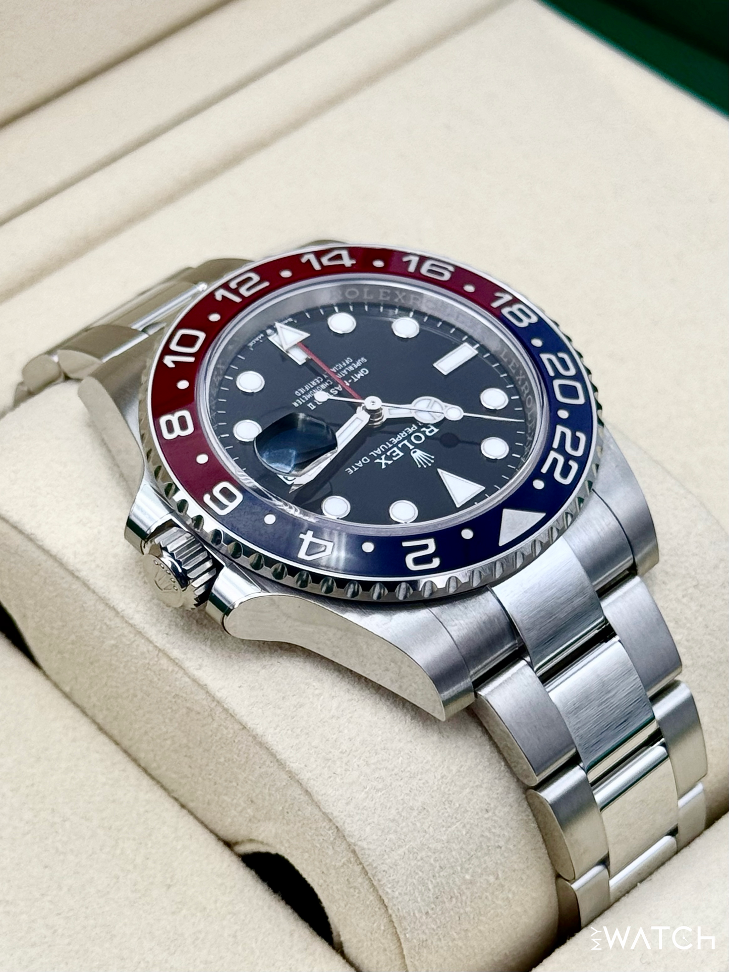 NEW 2025 Rolex GMT-Master II "Pepsi" 40mm 126710BLRO Oyster