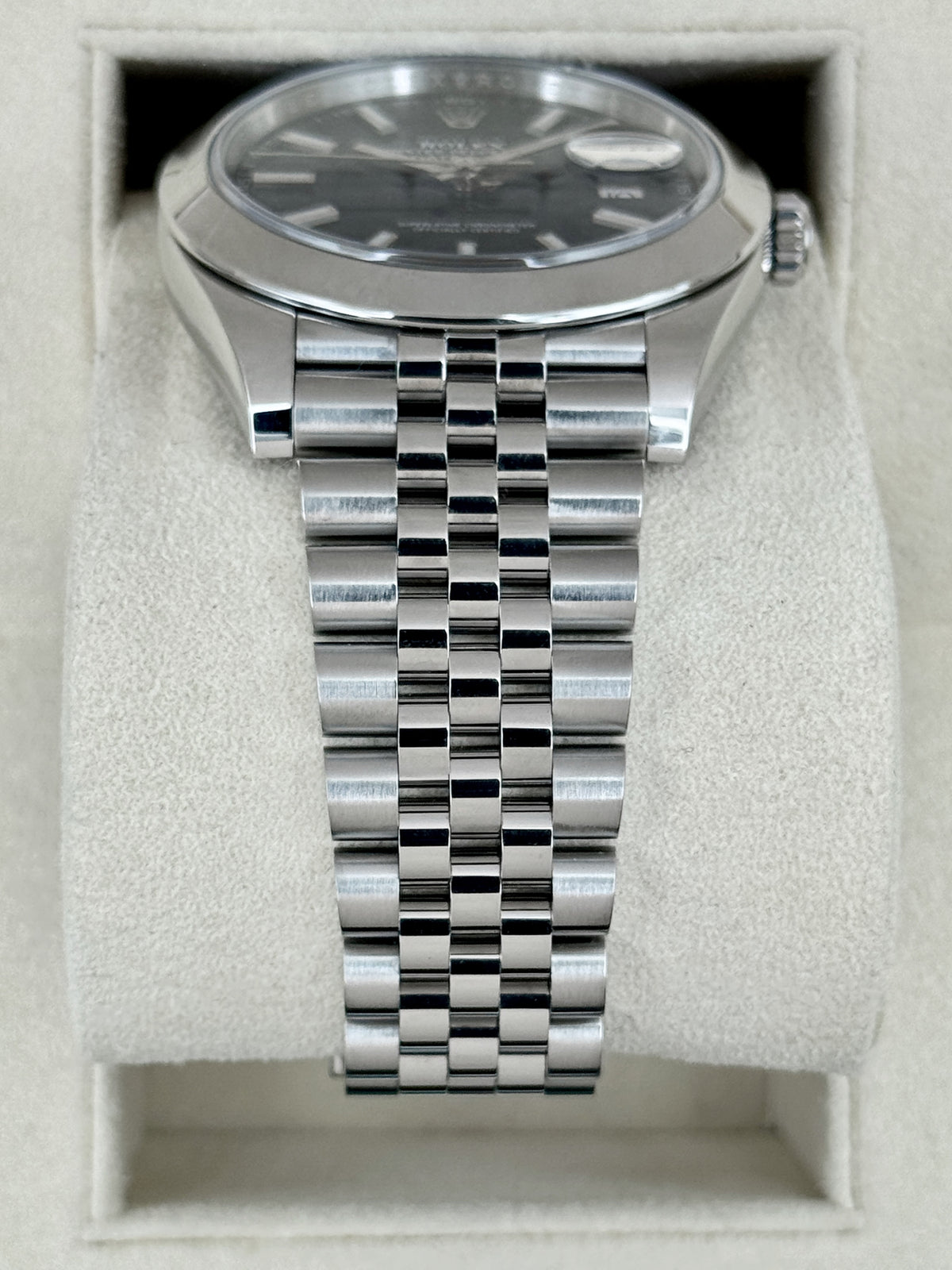2019 Rolex Datejust 41mm 126300 Stainless Steel Jubilee Blue Dial