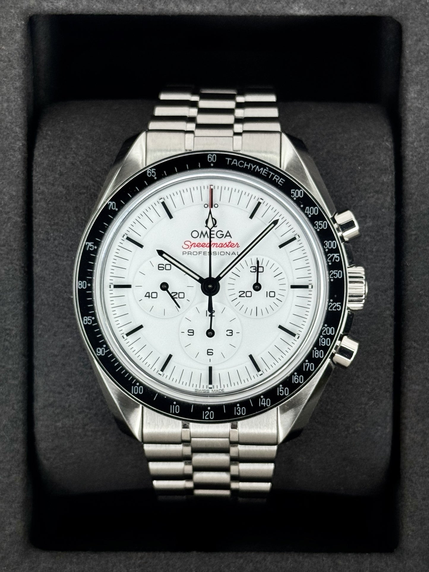 2025 Omega Speedmaster Moonwatch Pro 42mm 310.30.42.50.04.001 White Dial - MyWatchLLC