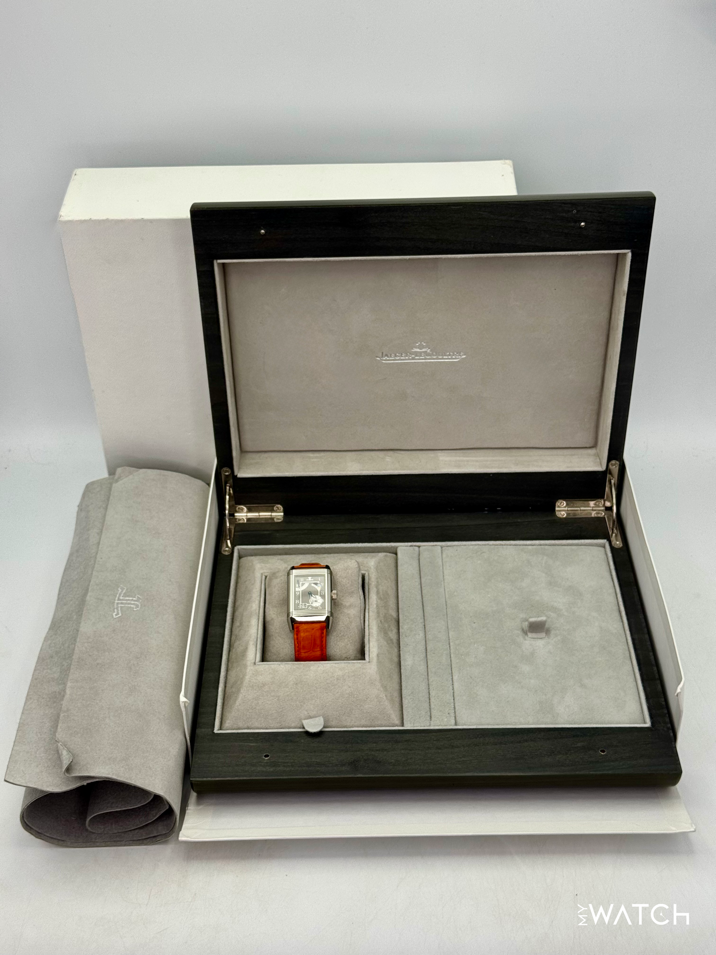 Jaeger-Coultre Reverso Sepatantieme 29mm Q3006420 Platinum Grey Dial
