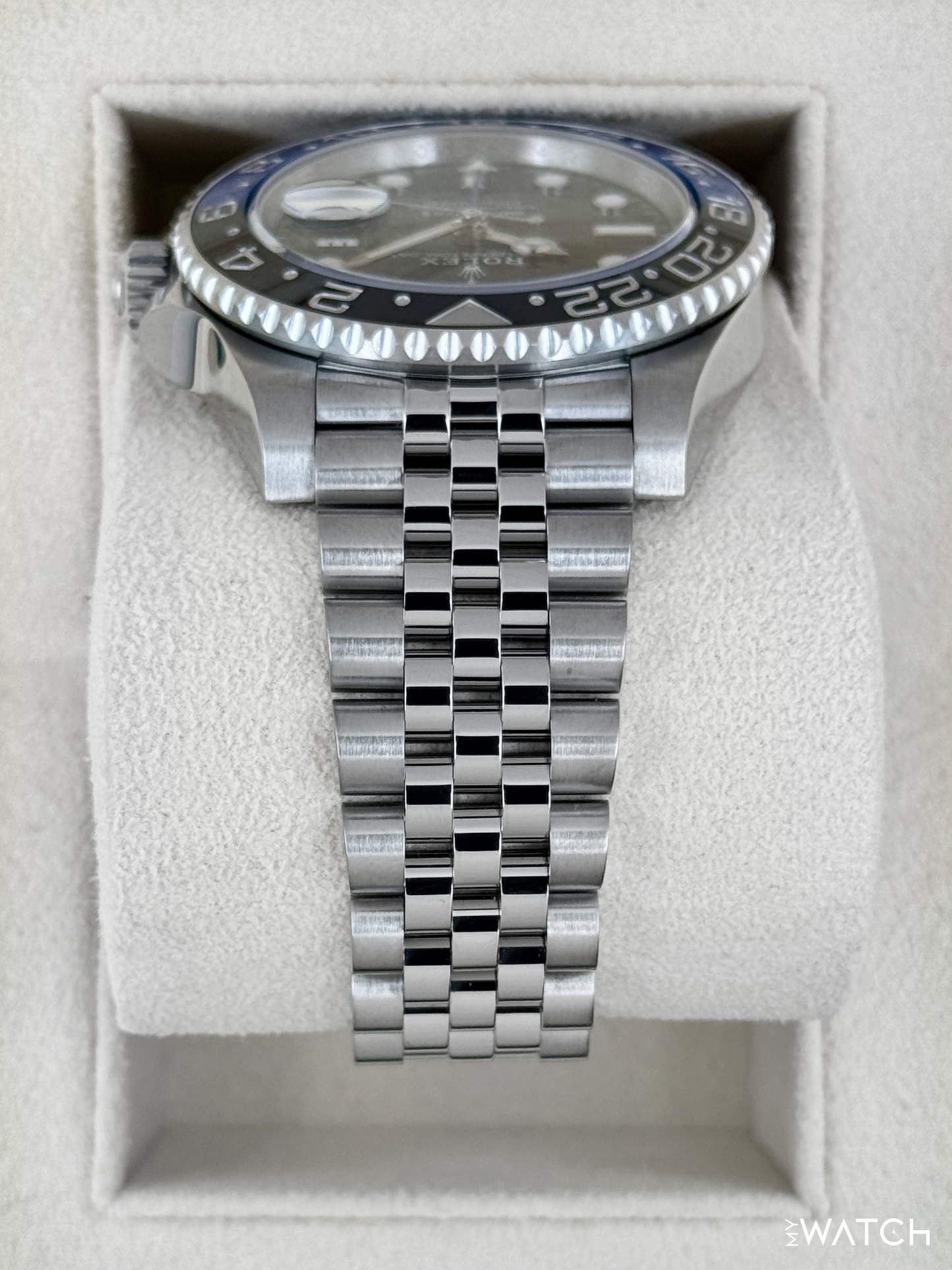 2023 Rolex GMT-Master II "Batgirl" 40mm 126710BLNR Jubilee - MyWatchLLC