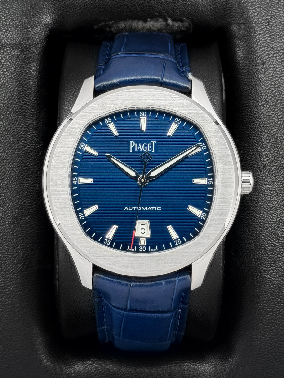 2020 Piaget Polo S 42mm G0A43001 Stainless Steel Blue Dial (STICKERED)