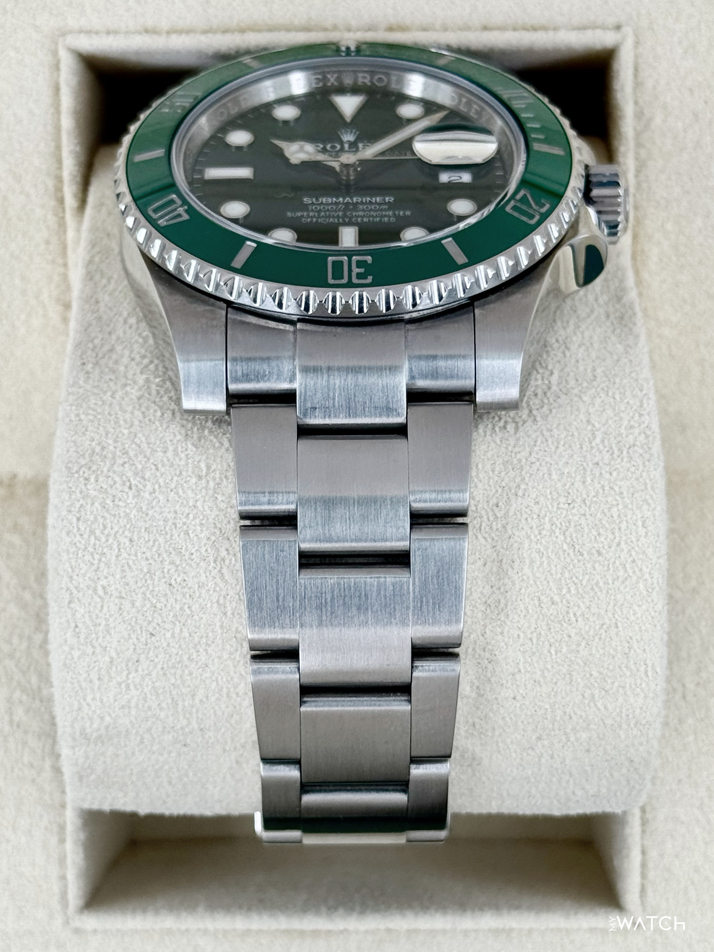 2017 Rolex Submariner “Hulk” 40mm 116610LV Green Dial