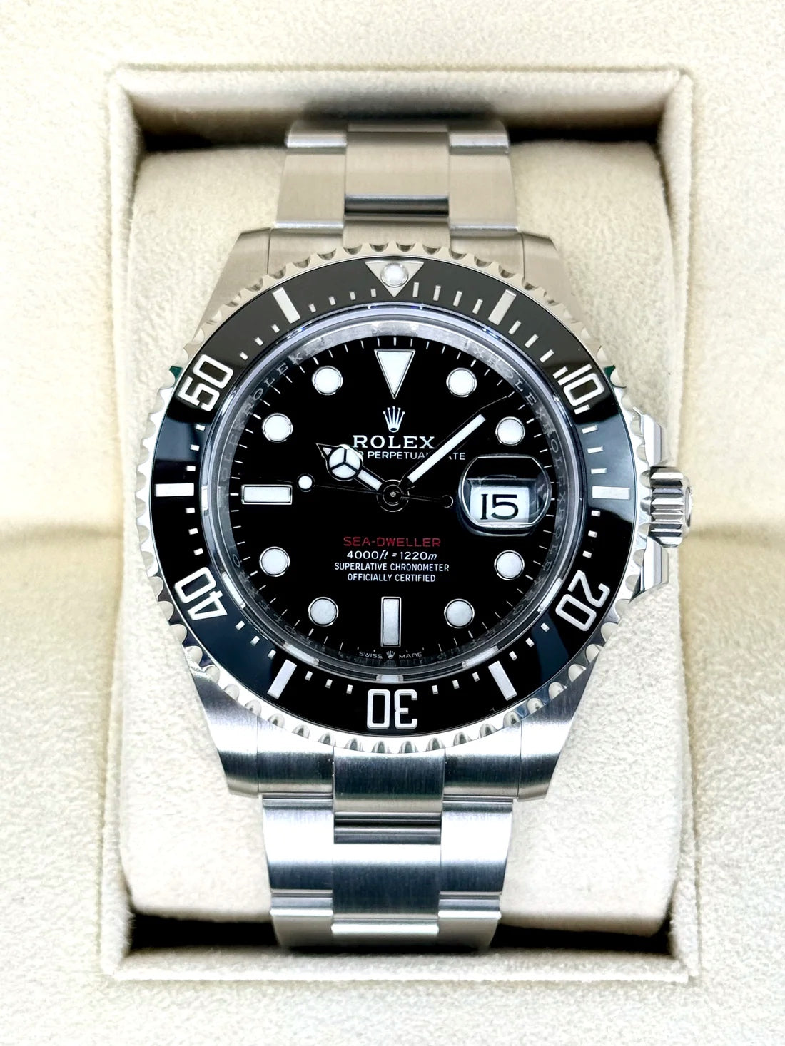 NEW 2024 Rolex Sea-Dweller 43mm 126600 Black Dial