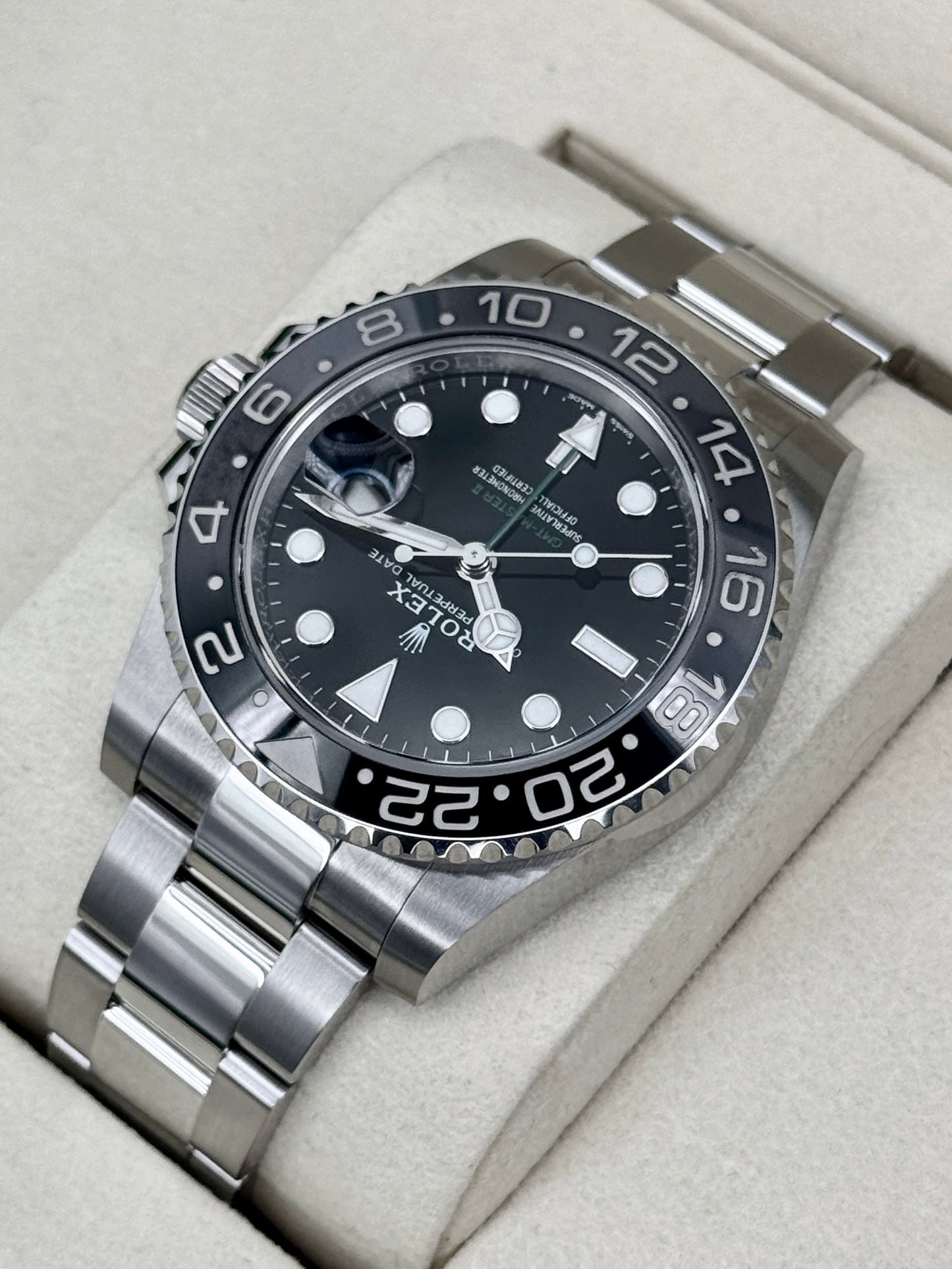 2025 Rolex GMT-Master II "Bruce Wayne" 40mm 126710GRNR Oyster