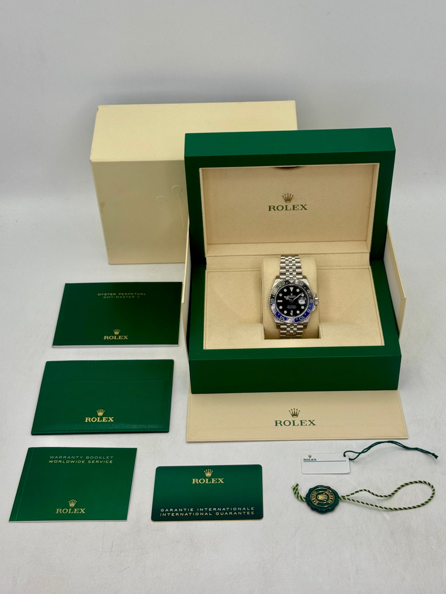 2021 Rolex GMT-Master II Batgirl 40mm 126710BLNR Jubilee