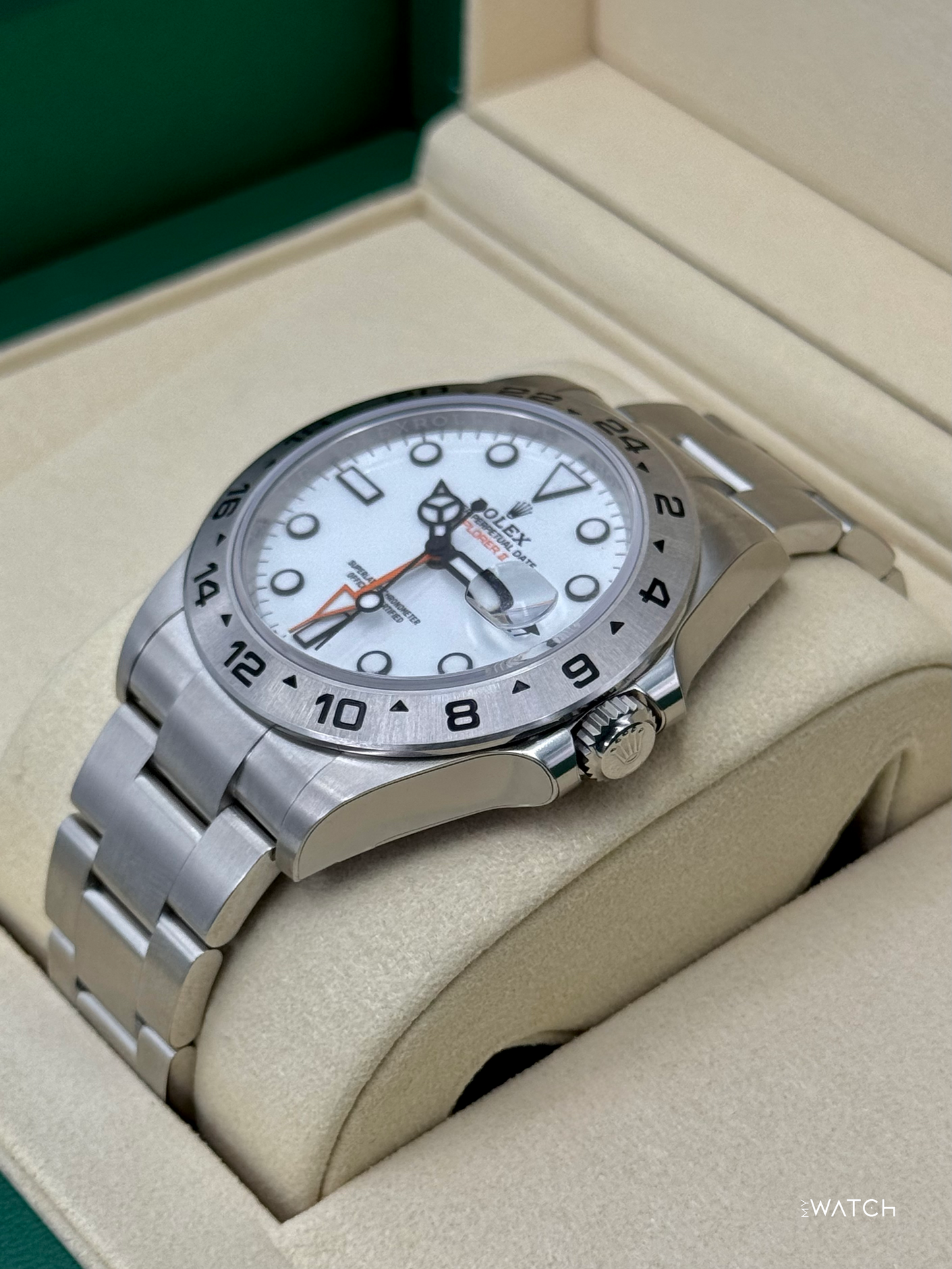 NEW 2025 Rolex Explorer II 42mm 226570 Polar White Dial (STICKERED)