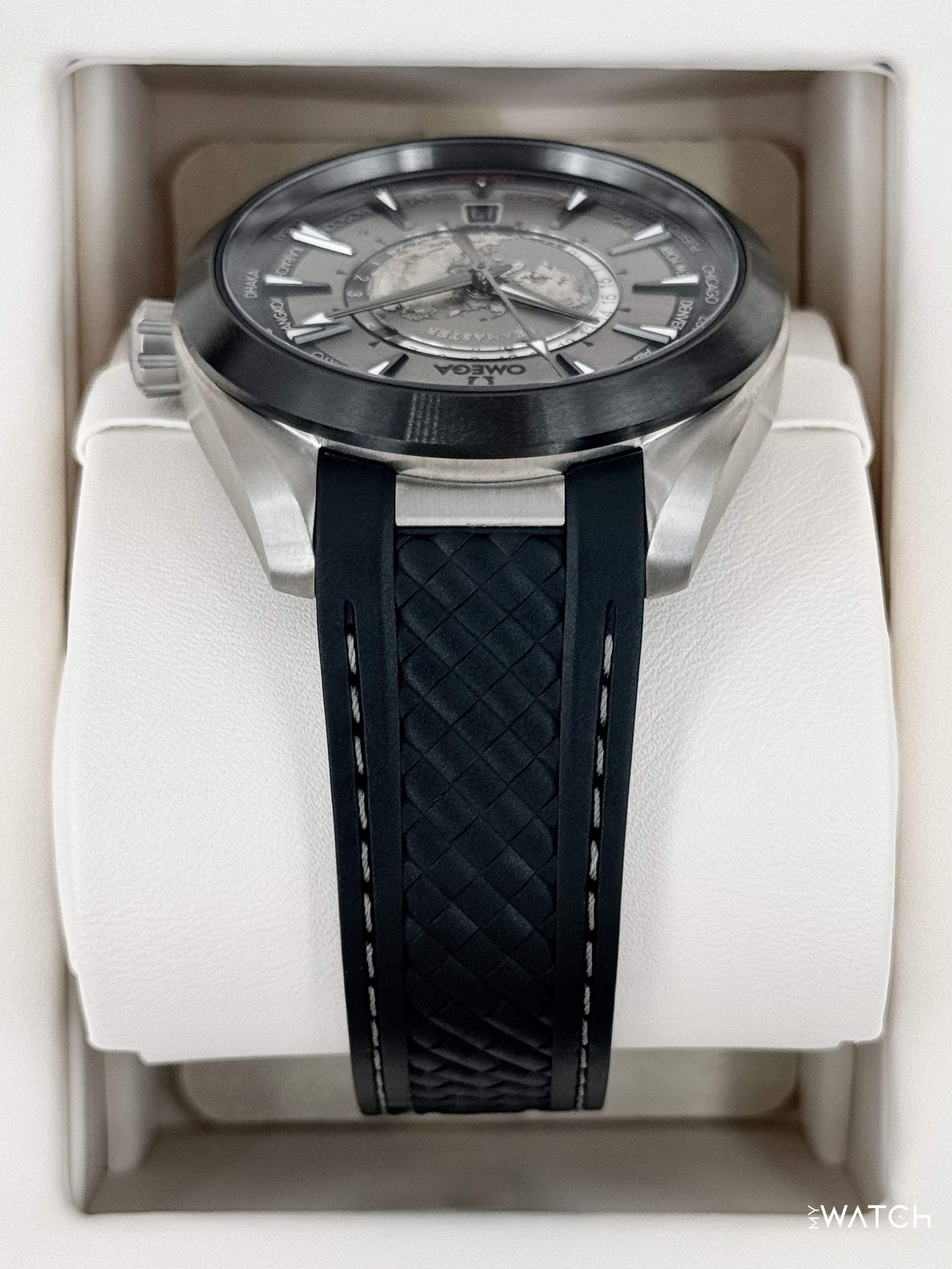 Omega Seamaster Aqua Terra 43mm 220.92.43.22.99.001 Titanium Grey Dial - MyWatchLLC