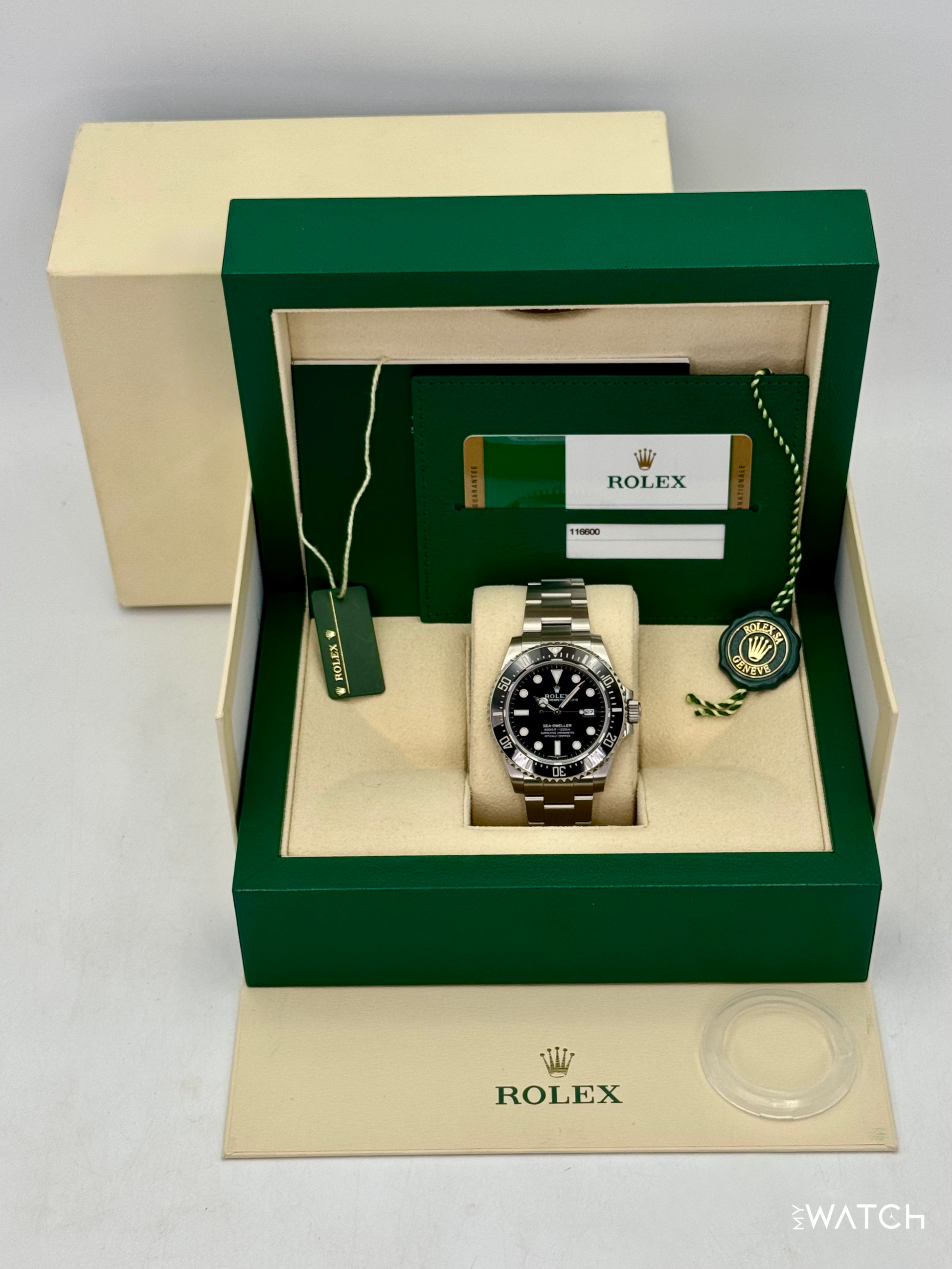 2015 Rolex Sea-Dweller 4000 "SD4K" 40mm 116600 Black Dial - MyWatchLLC