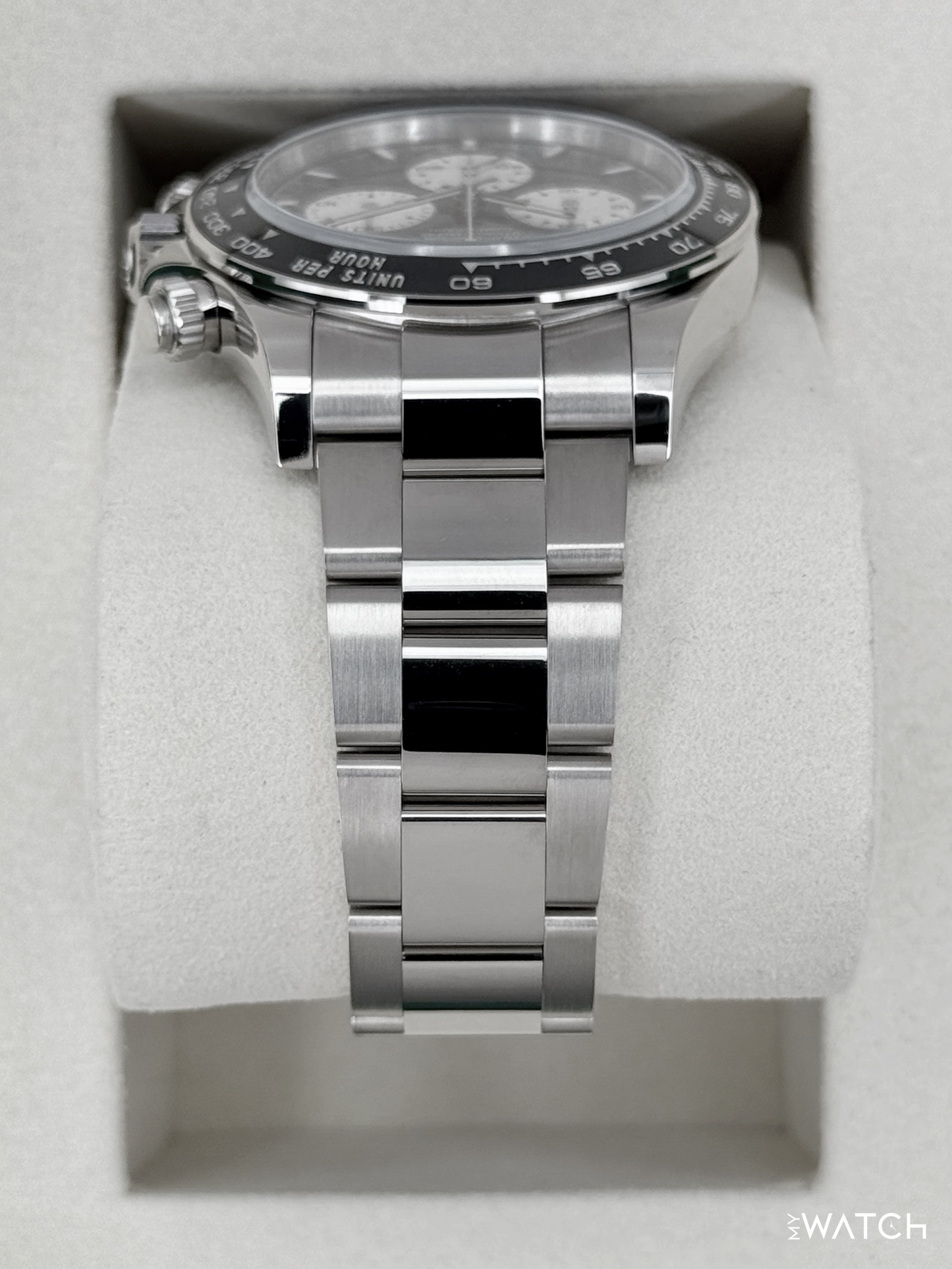 NEW Rolex Daytona "Le Mans" 40mm 126529LN White Gold Black Dial - MyWatchLLC