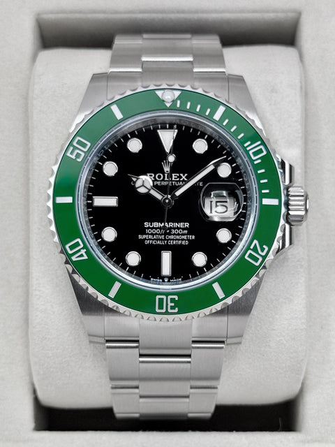 NEW 2025 Rolex Submariner Starbucks 41mm 126610LV Black Dial
