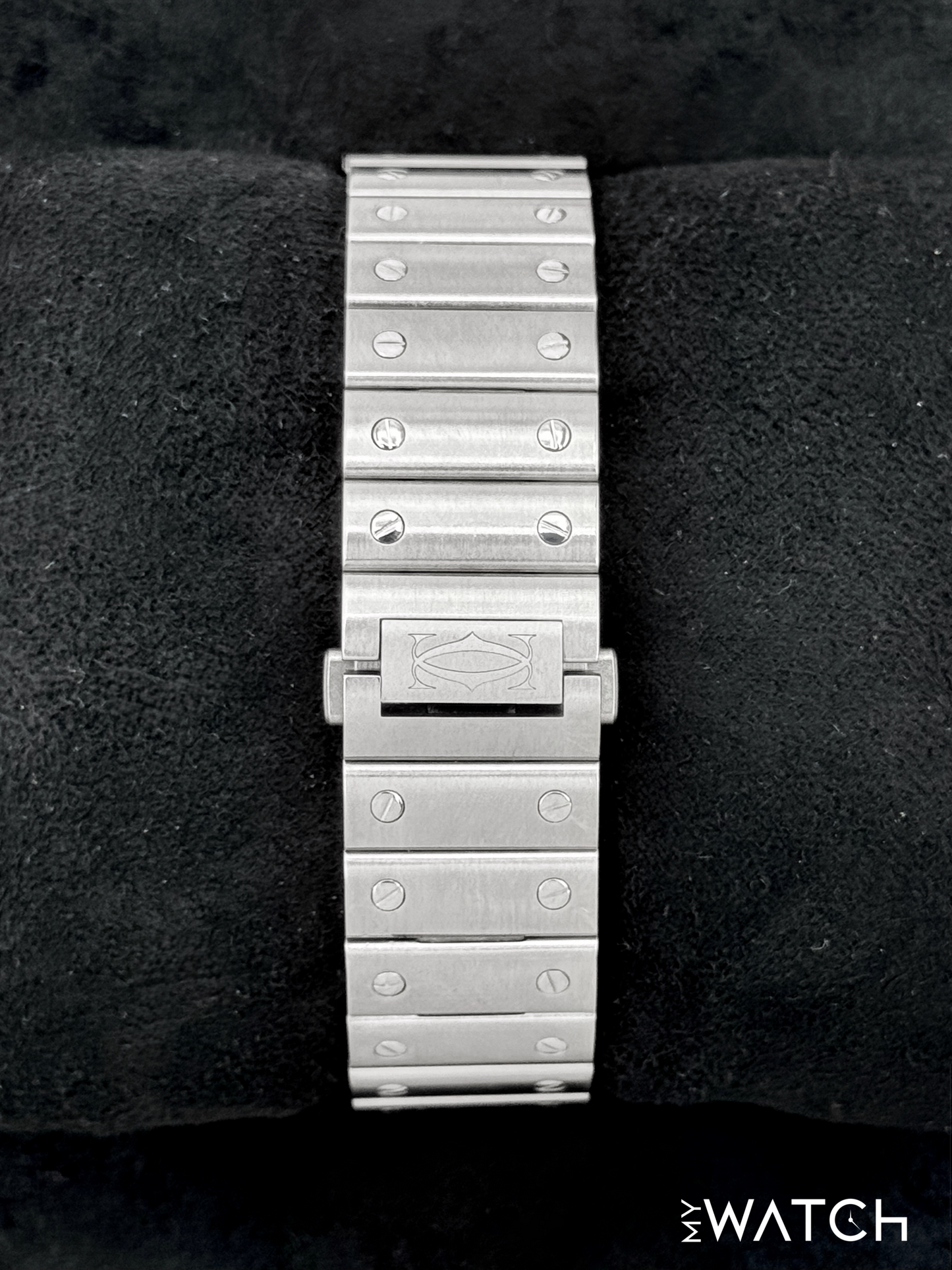 2024 Cartier Santos Dual Time 40.2mm WSSA0076 Stainless Steel Gray Dial