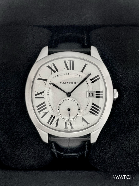 2020 Cartier Drive De Cartier 40mm WSNM0004 Stainless Steel White Dial - MyWatchLLC
