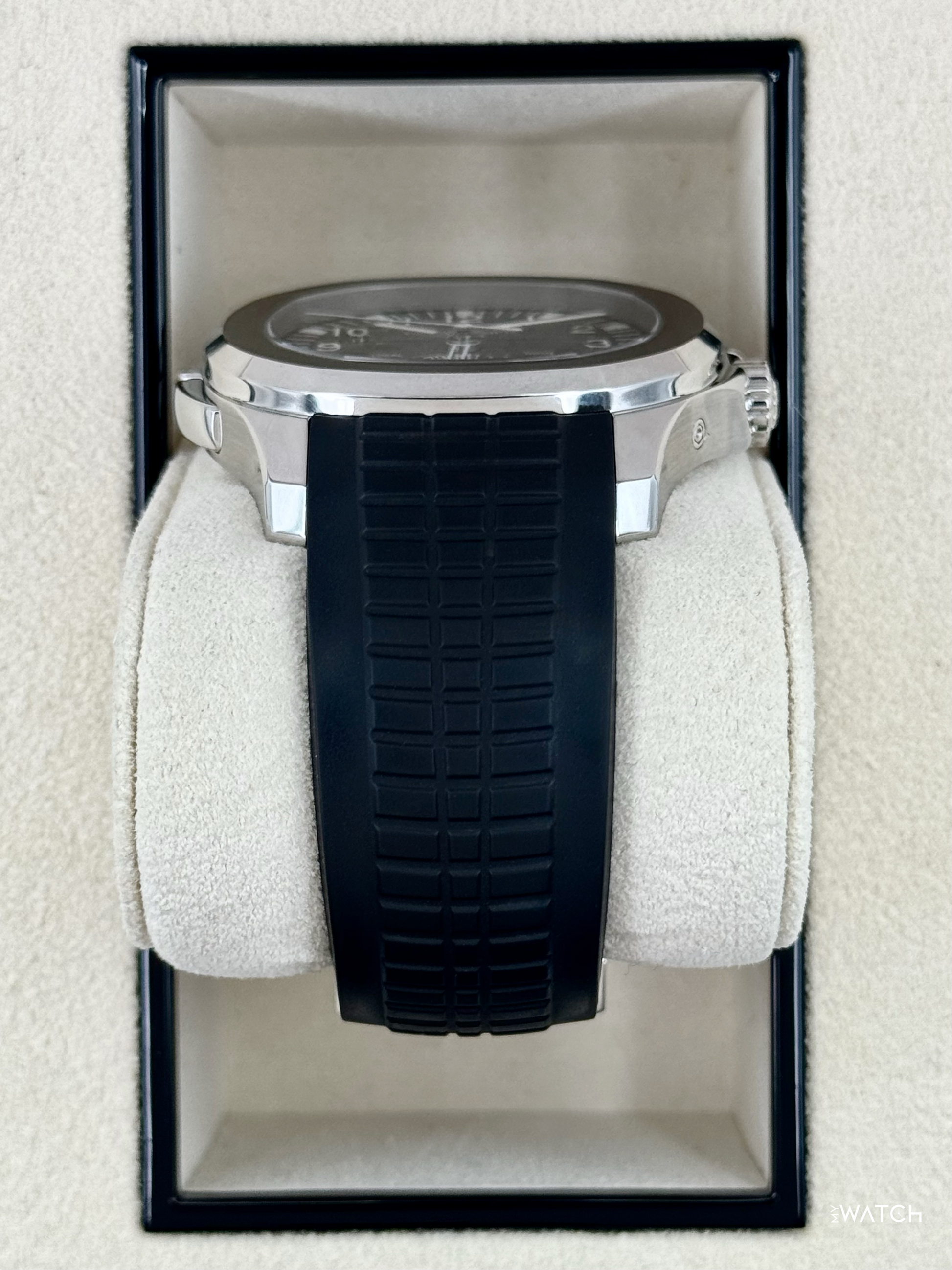 2016 Patek Philippe Aquanaut 5164A-001 Stainless Steel Gray Dial - MyWatchLLC