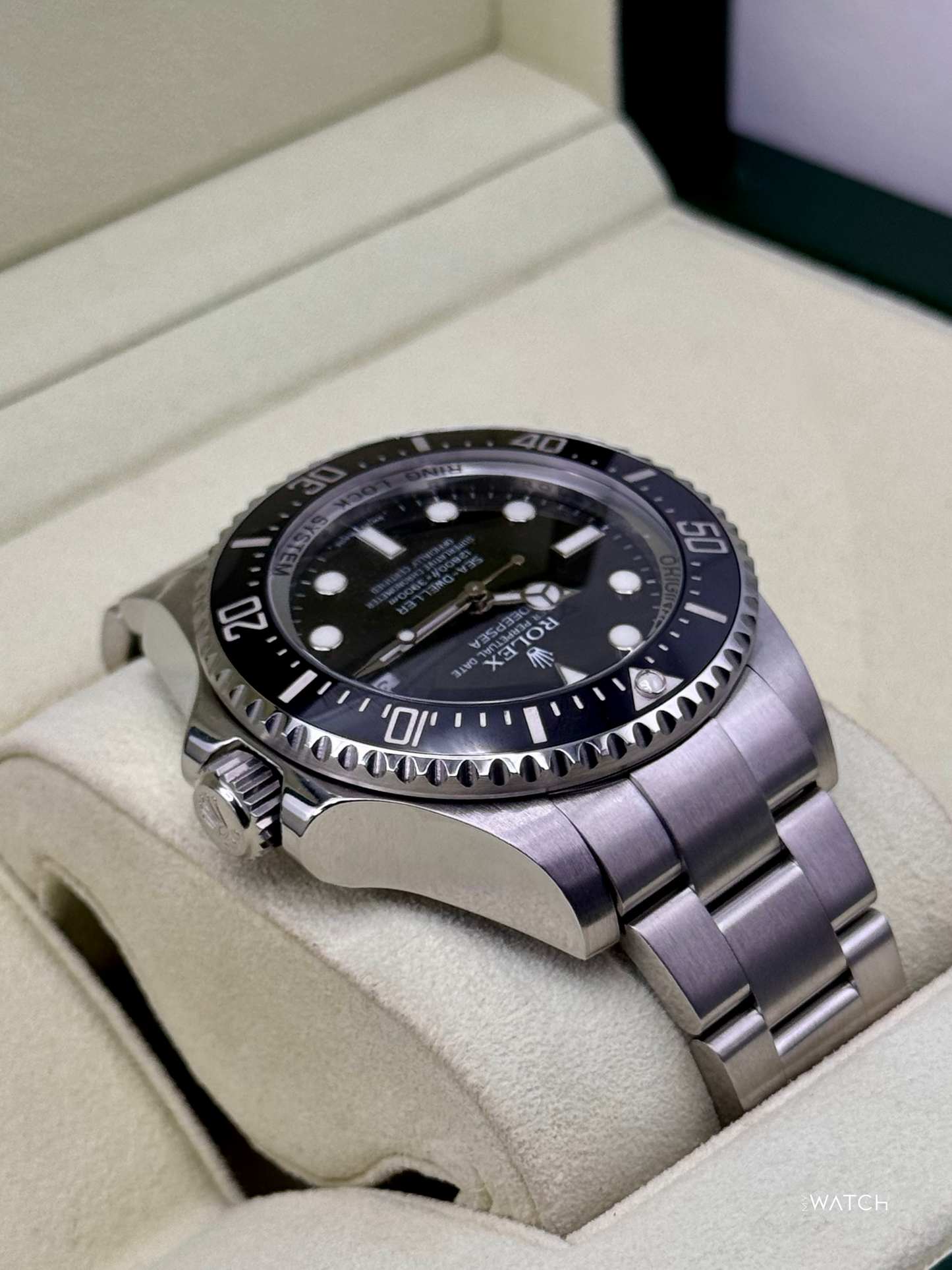 2010 Rolex Deepsea 44mm 116660 Stainless Steel Black Dial