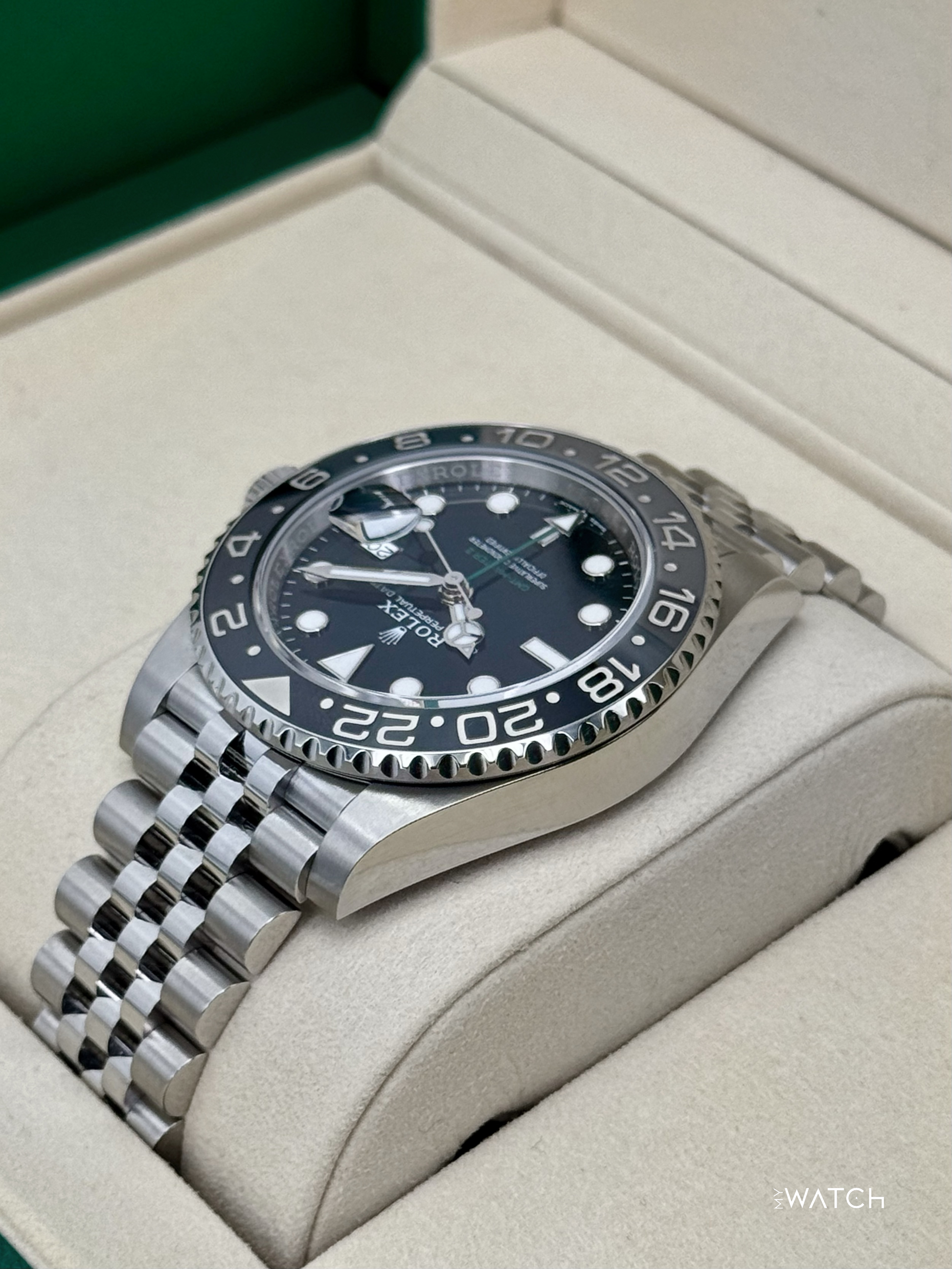NEW 2025 Rolex GMT-Master II "Bruce Wayne" 40mm 126710GRNR Jubilee - MyWatchLLC
