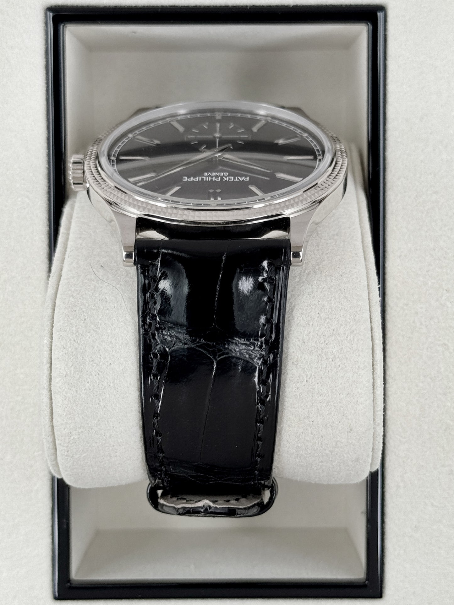 NEW 2026 Patek Philippe Calatrava 40mm 6119G  White Gold Gray Dial