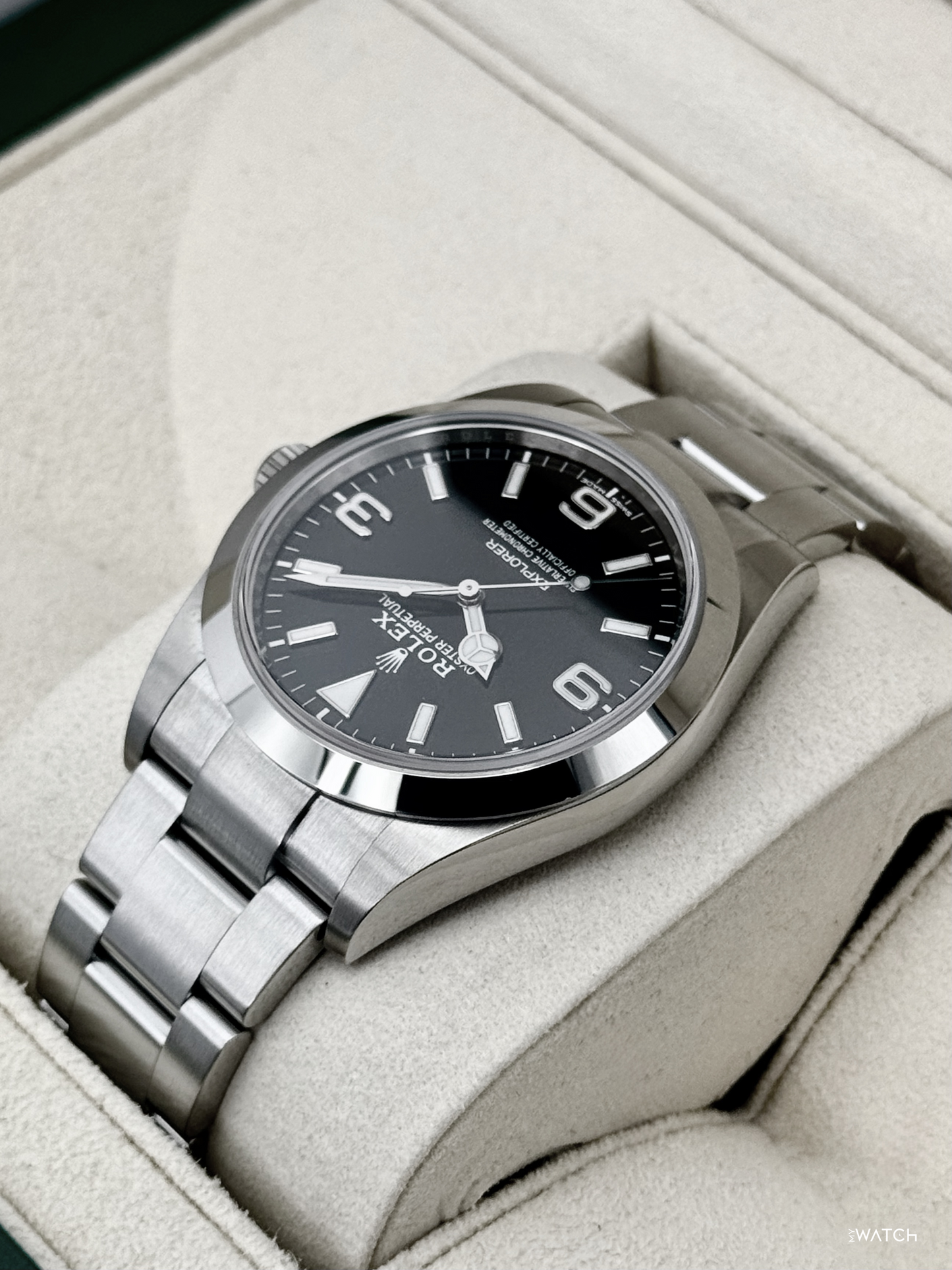 2019 Rolex Explorer 39mm 214270 Stainless Steel Black Dial - MyWatchLLC