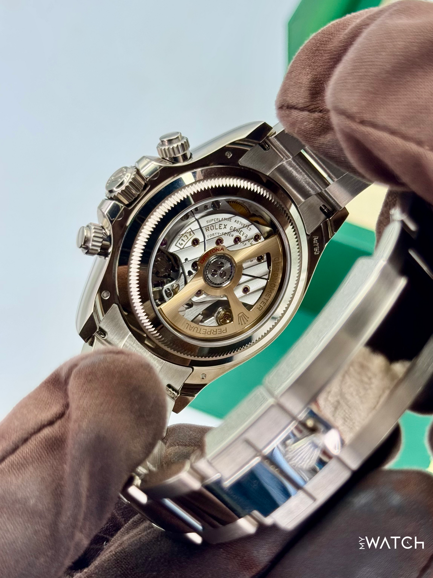 NEW Rolex Daytona "Le Mans" 40mm 126529LN White Gold Black Dial - MyWatchLLC