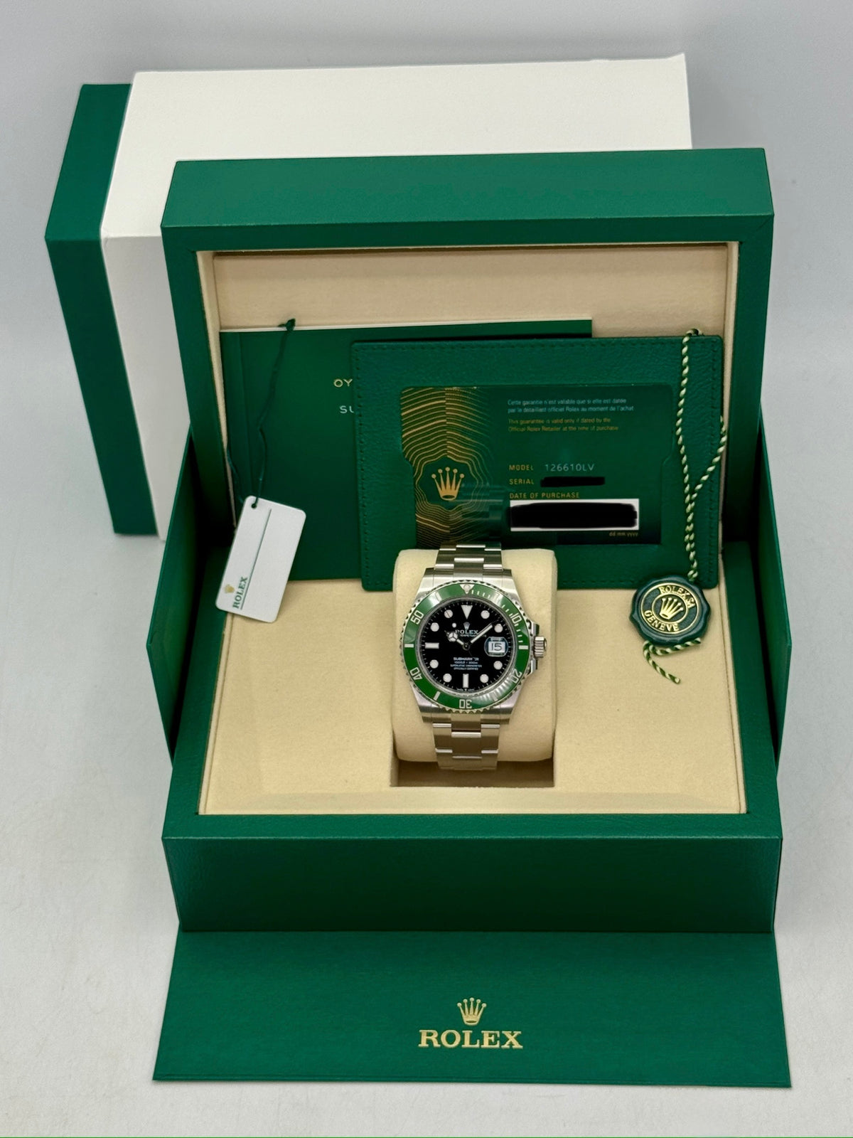 NEW 2025 Rolex Submariner Starbucks 41mm 126610LV Black Dial