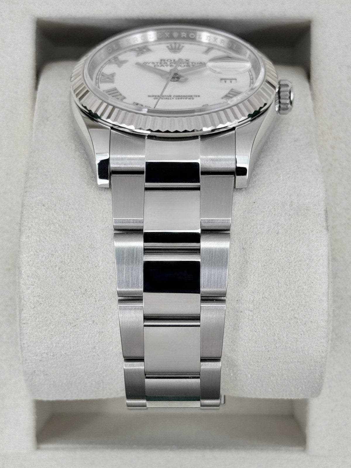 NEW 2026 Rolex Datejust 36mm 126234 Stainless Steel Oyster White Dial