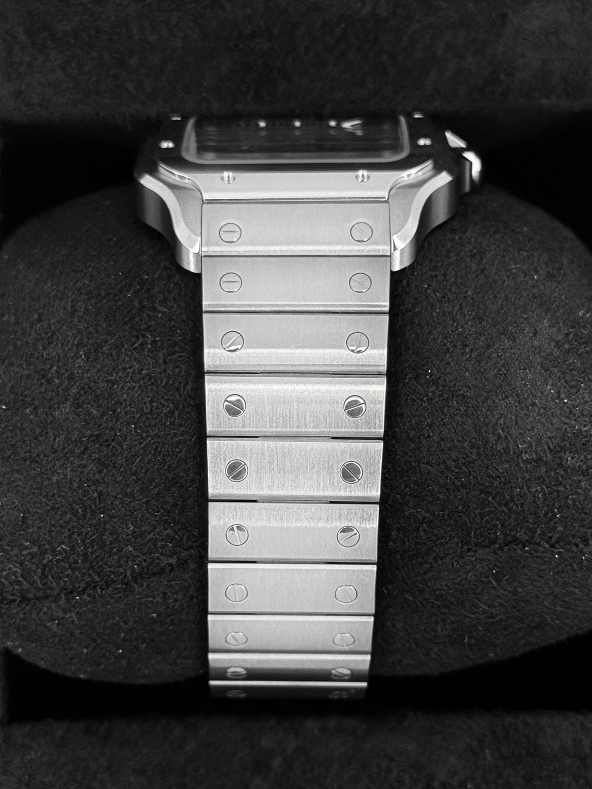 NEW 2026 Cartier Santos De Cartier 39mm WSSA0062 Stainless Steel Green Dial