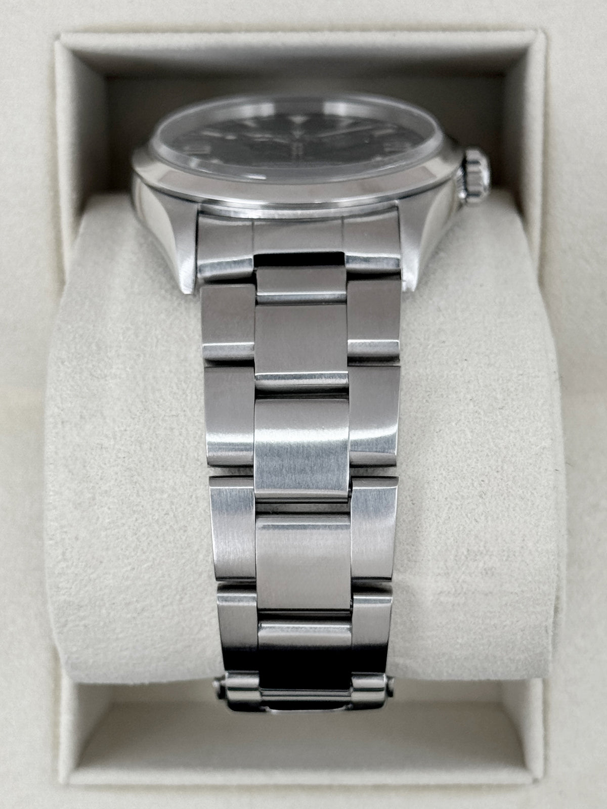 1999 Rolex Explorer 39mm 14270 Stainless Steel Black Dial