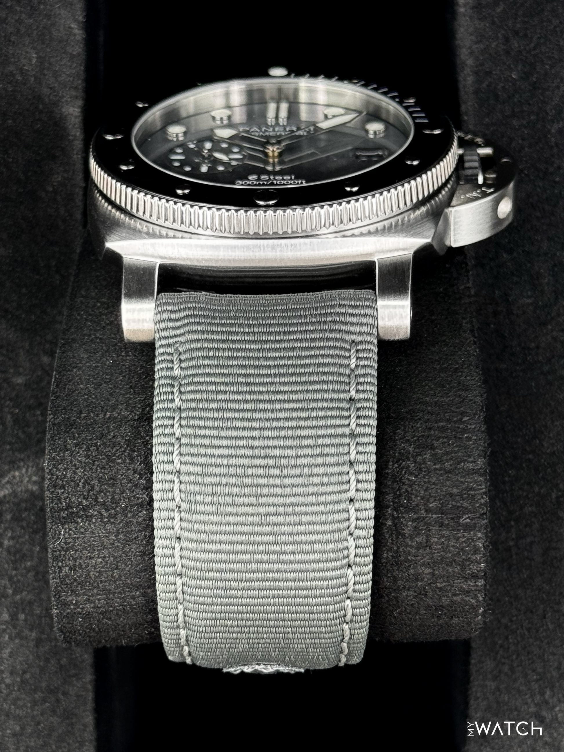 2022 Panerai Quarantaquattro 44mm PAM01288 Stainless Steel Grey Dial - MyWatchLLC