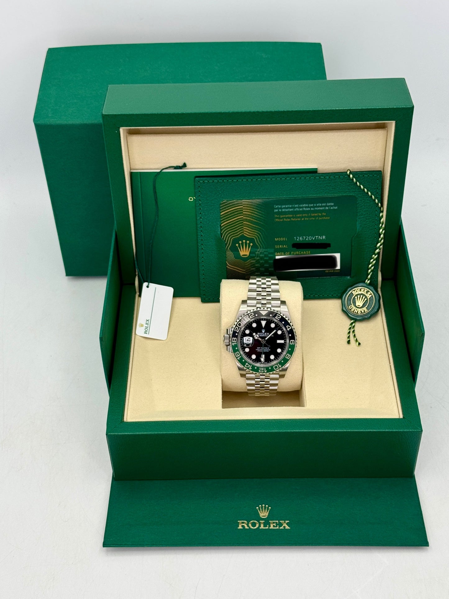 2025 Rolex GMT-Master II Sprite 40mm 126720VTNR Jubilee