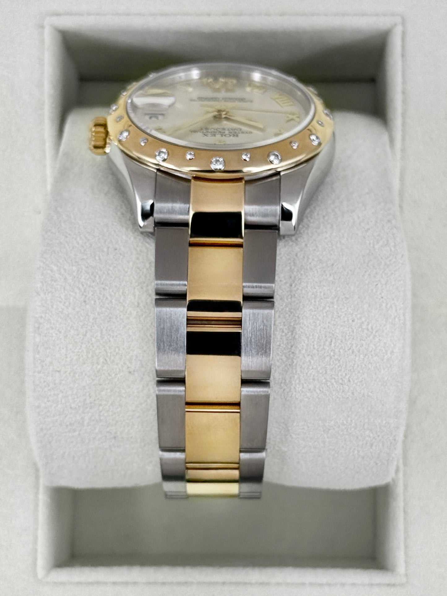2011 Rolex Datejust 31mm 178343 Two-Tone Oyster Silver Dial