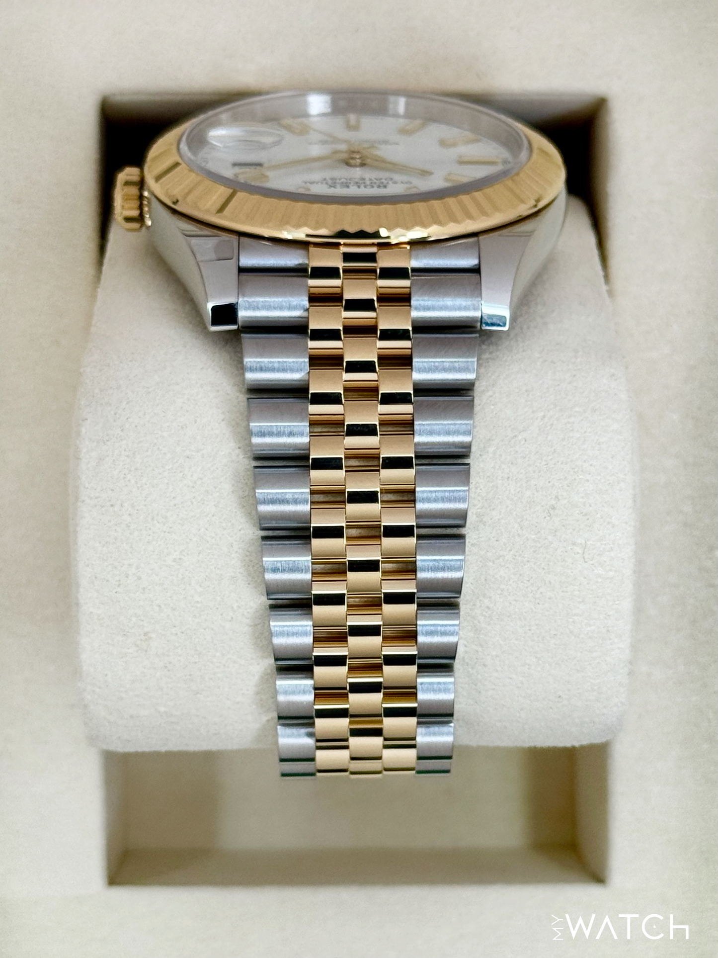 NEW 2025 Rolex Datejust 41mm 126333 Two-Tone Jubilee White Dial