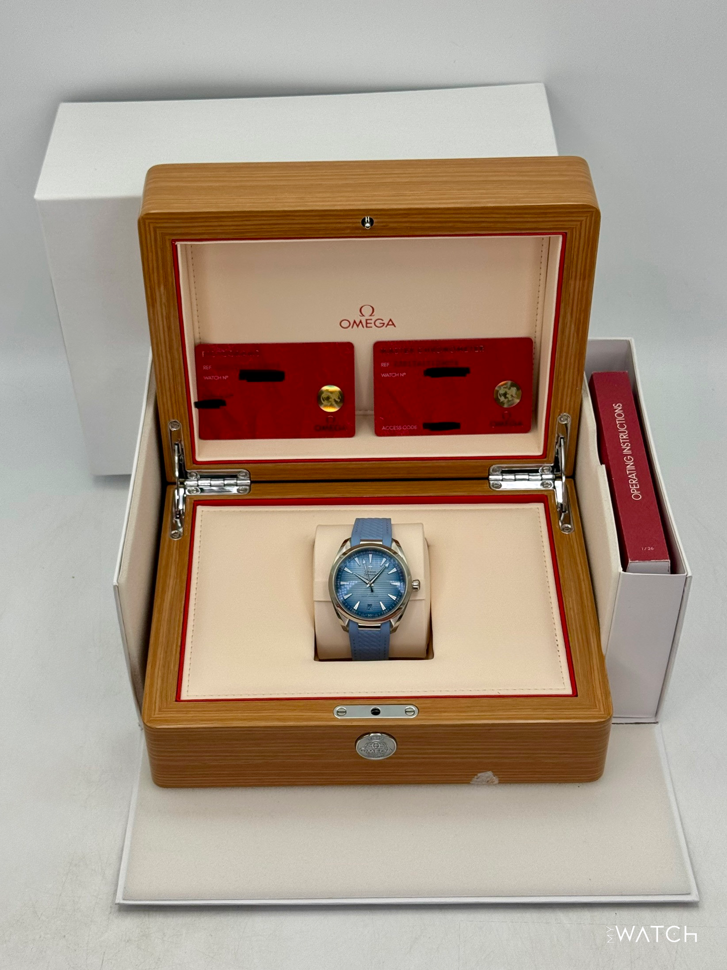 Omega Terra Co-axial Master Chronometer 41mm 220.12.41.21.03.008 Blue Dial