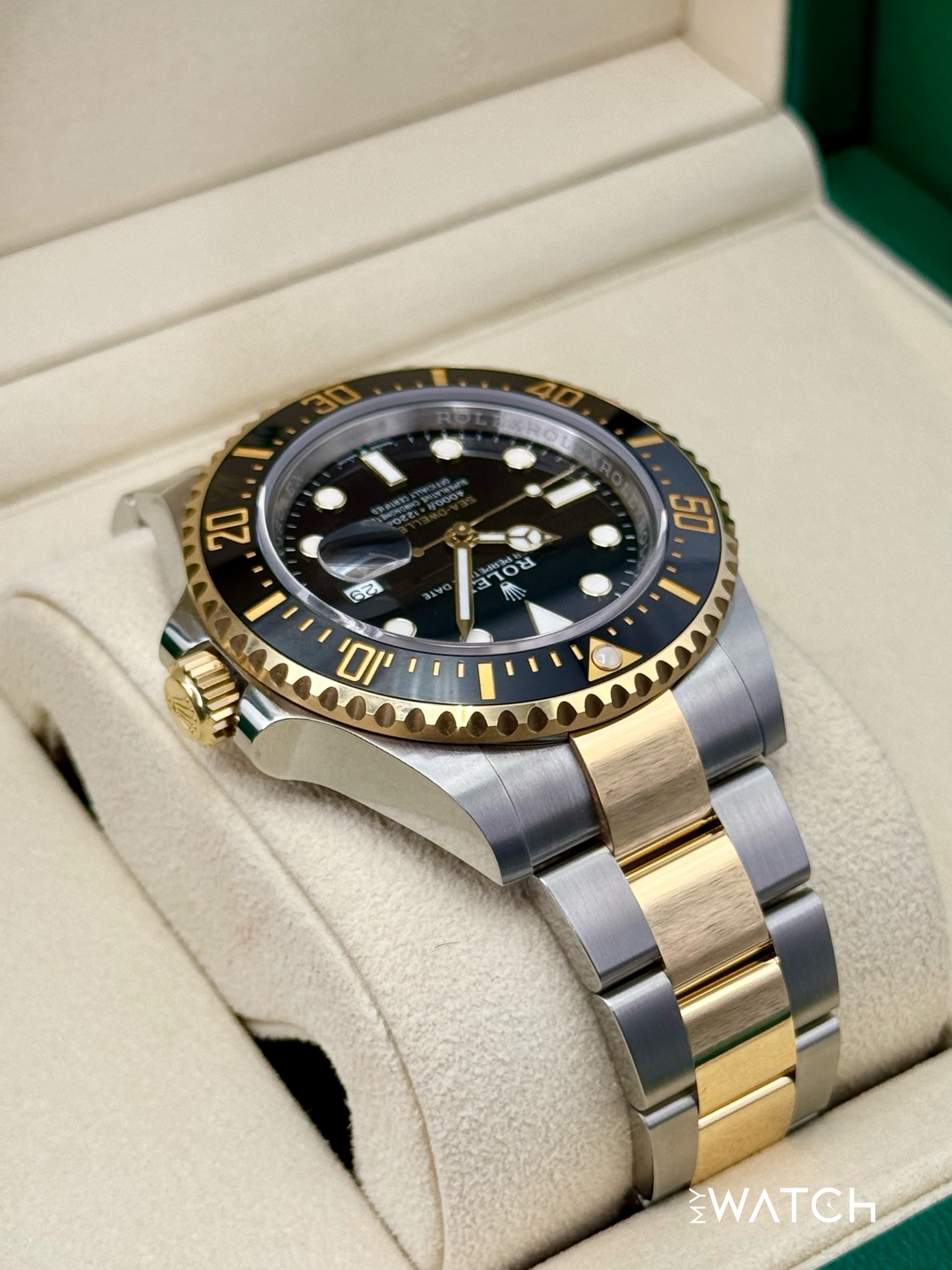 2025 Rolex Sea-Dweller 43mm 126603 Two-Tone Black Dial