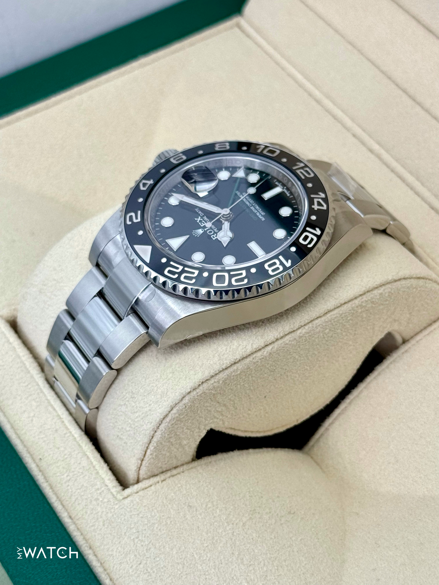 2017 Rolex GMT-Master II 40mm 116710LN Stainless Steel Black Dial (STICKERED)