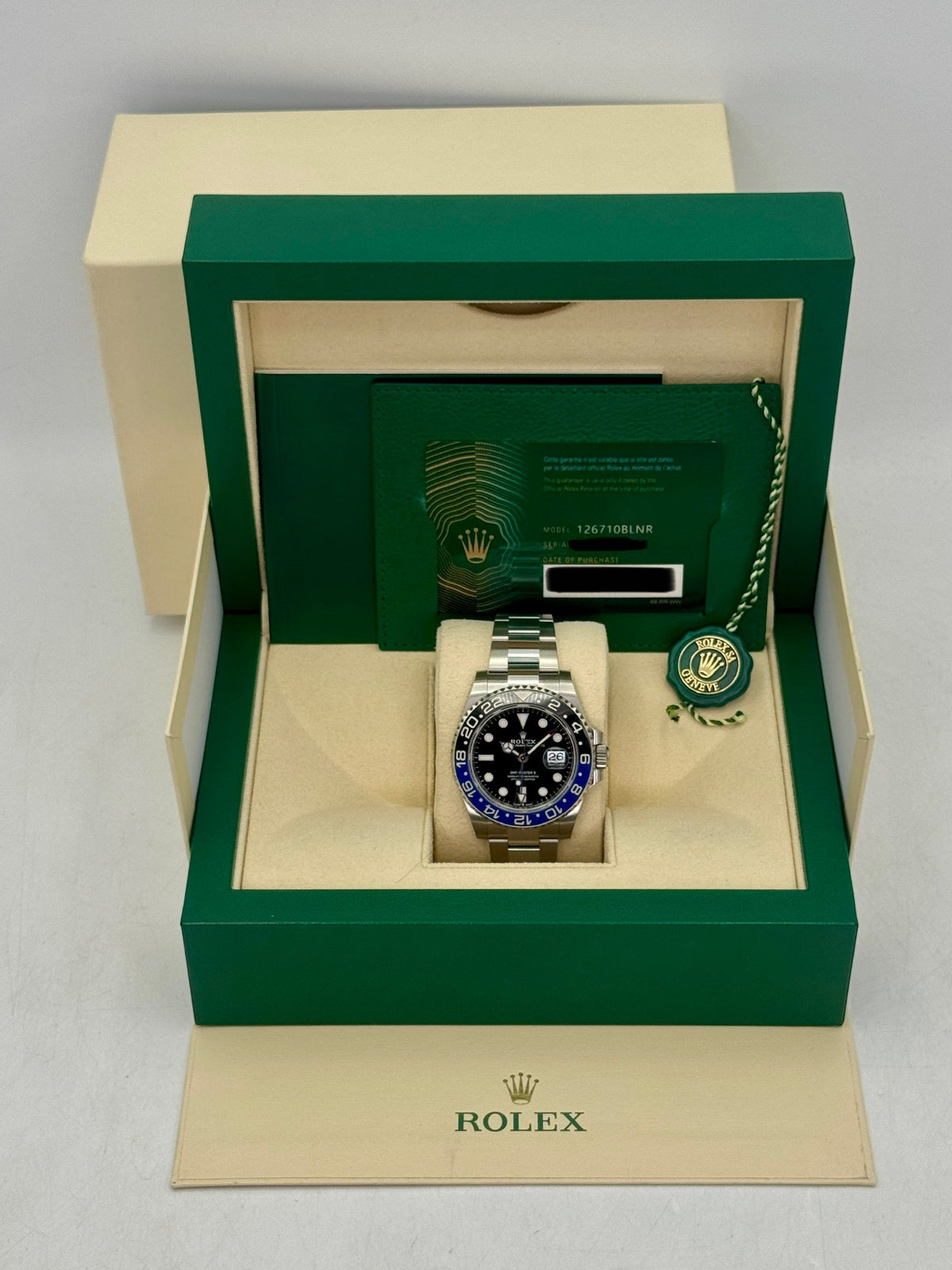2023 Rolex GMT-Master II "Batman" 40mm 126710BLNR Oyster