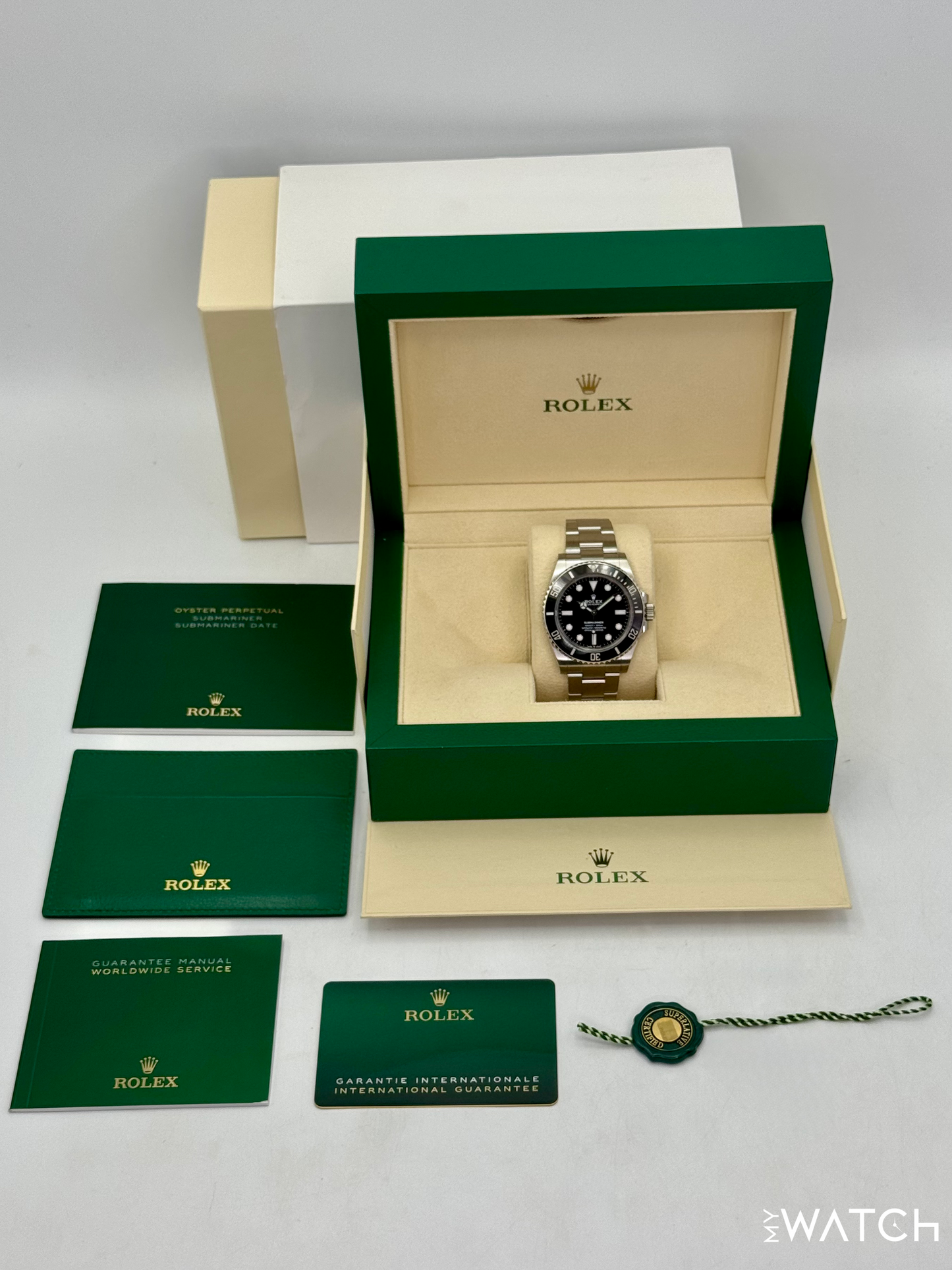2025 Rolex Submariner 41mm 124060 Stainless Steel Black Dial - MyWatchLLC