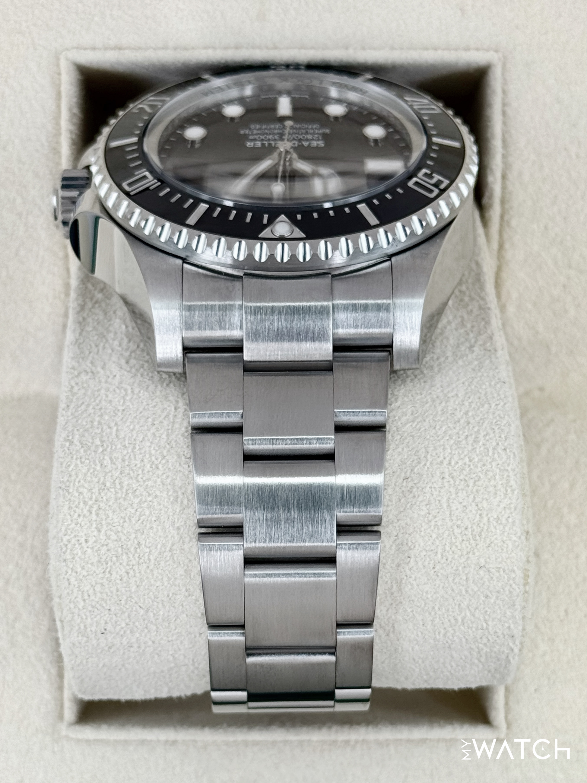 2023 Rolex Deepsea 44mm 136660 Stainless Steel Black Dial - MyWatchLLC