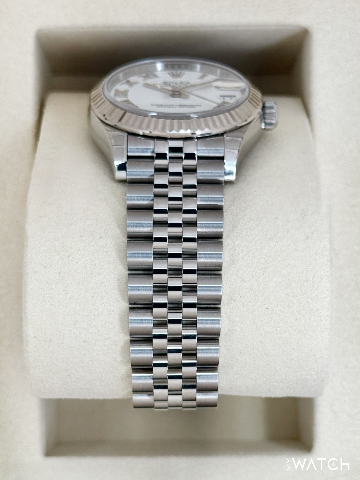 NEW 2025 Rolex Datejust 31mm 278274 Stainless Steel Jubilee White Dial