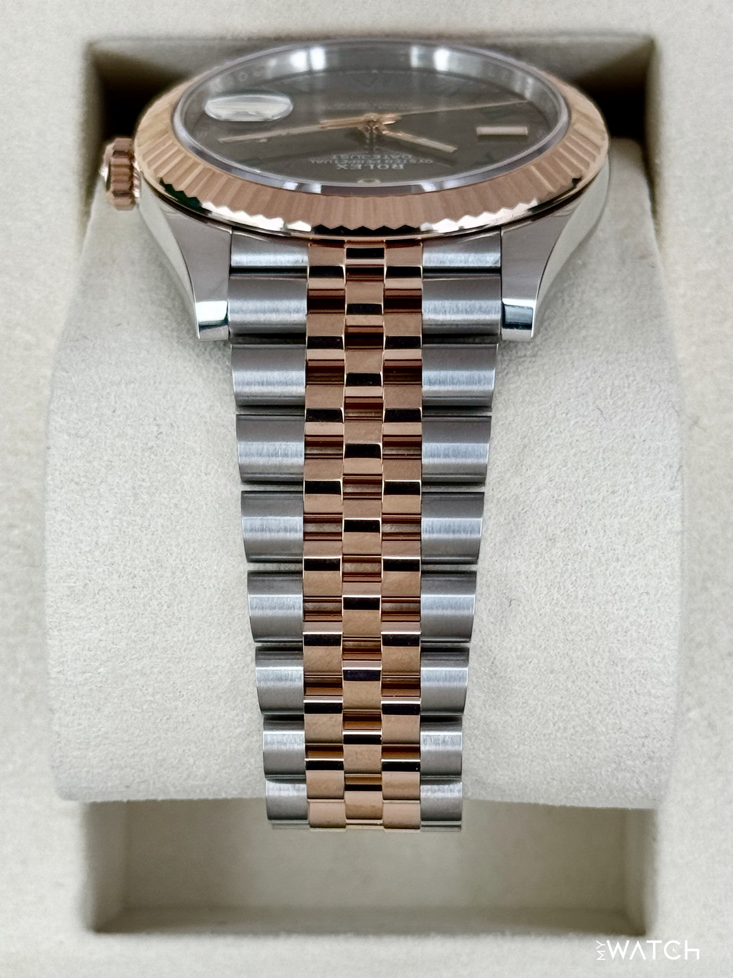 2025 Rolex Datejust 41mm 126331 Two-Tone Jubilee Wimbledon Dial - MyWatchLLC