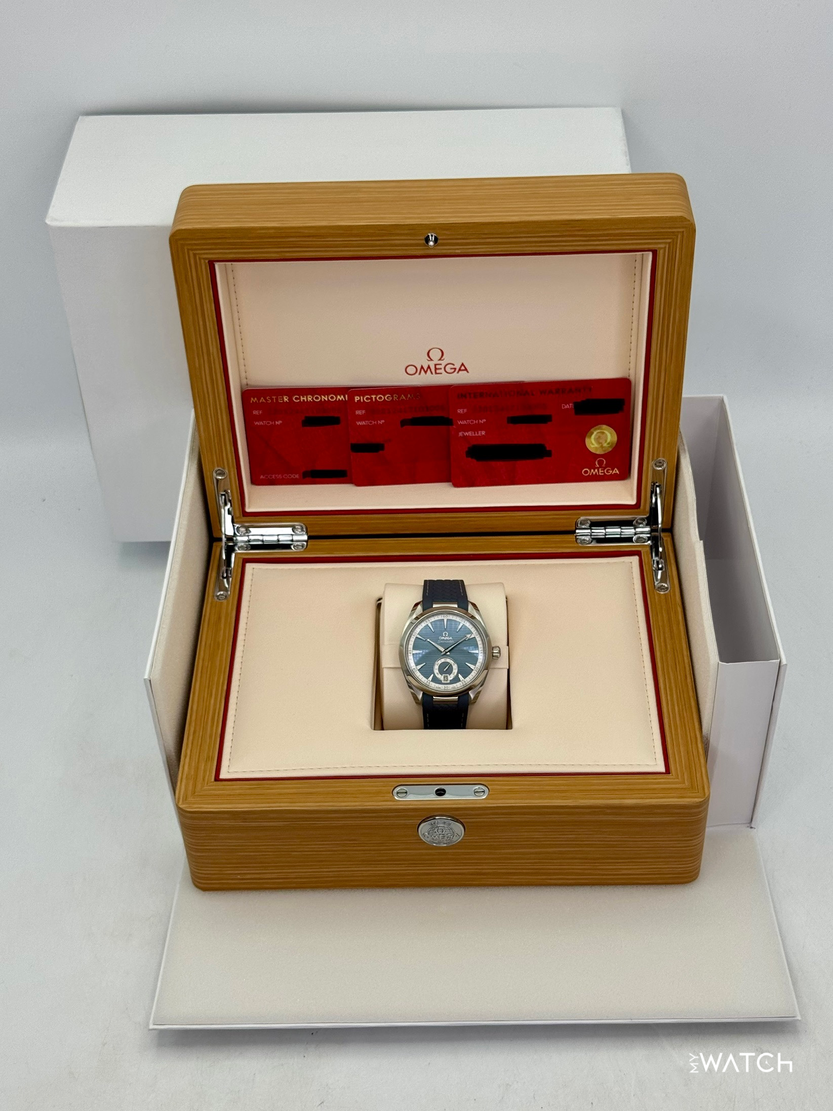 2025 Omega Seamaster Aqua Terra 41mm 220.12.41.21.03.005 Blue Dial - MyWatchLLC