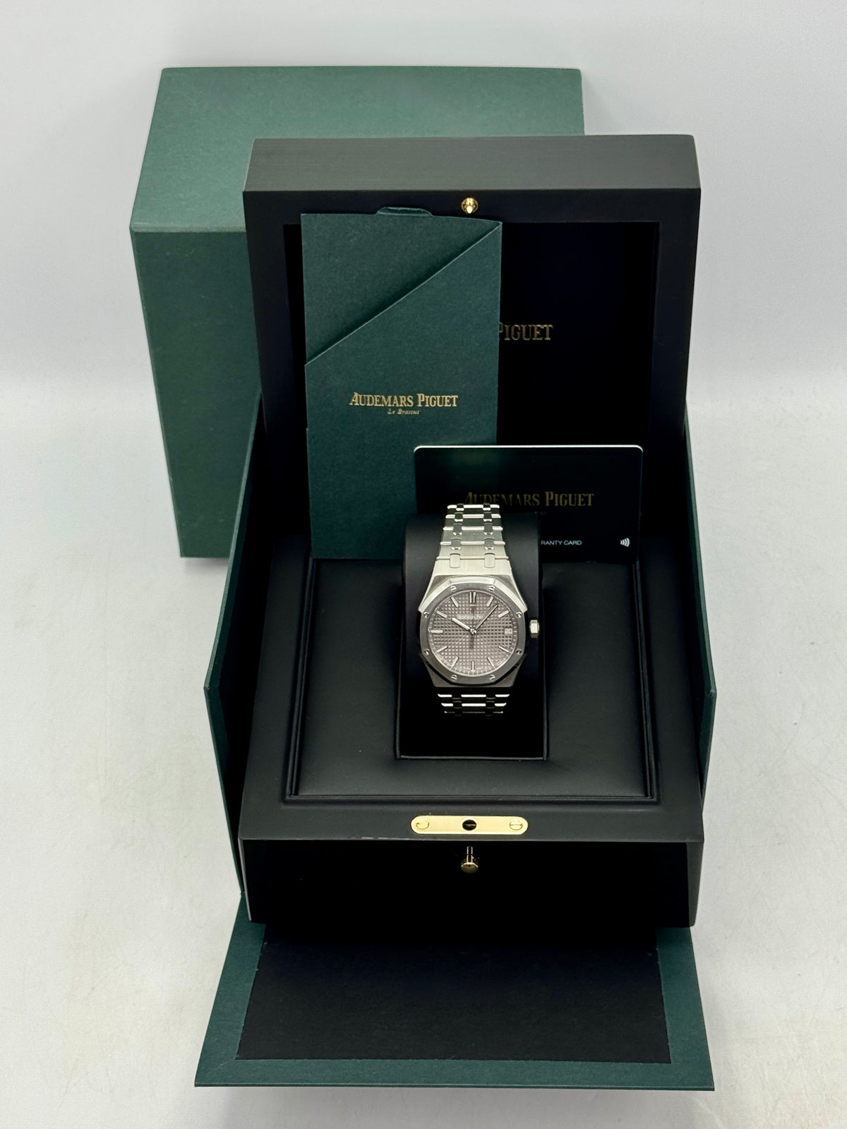 2022 Audemars Piguet Royal Oak 41mm 15500ST Stainless Steel Grey Dial - MyWatchLLC